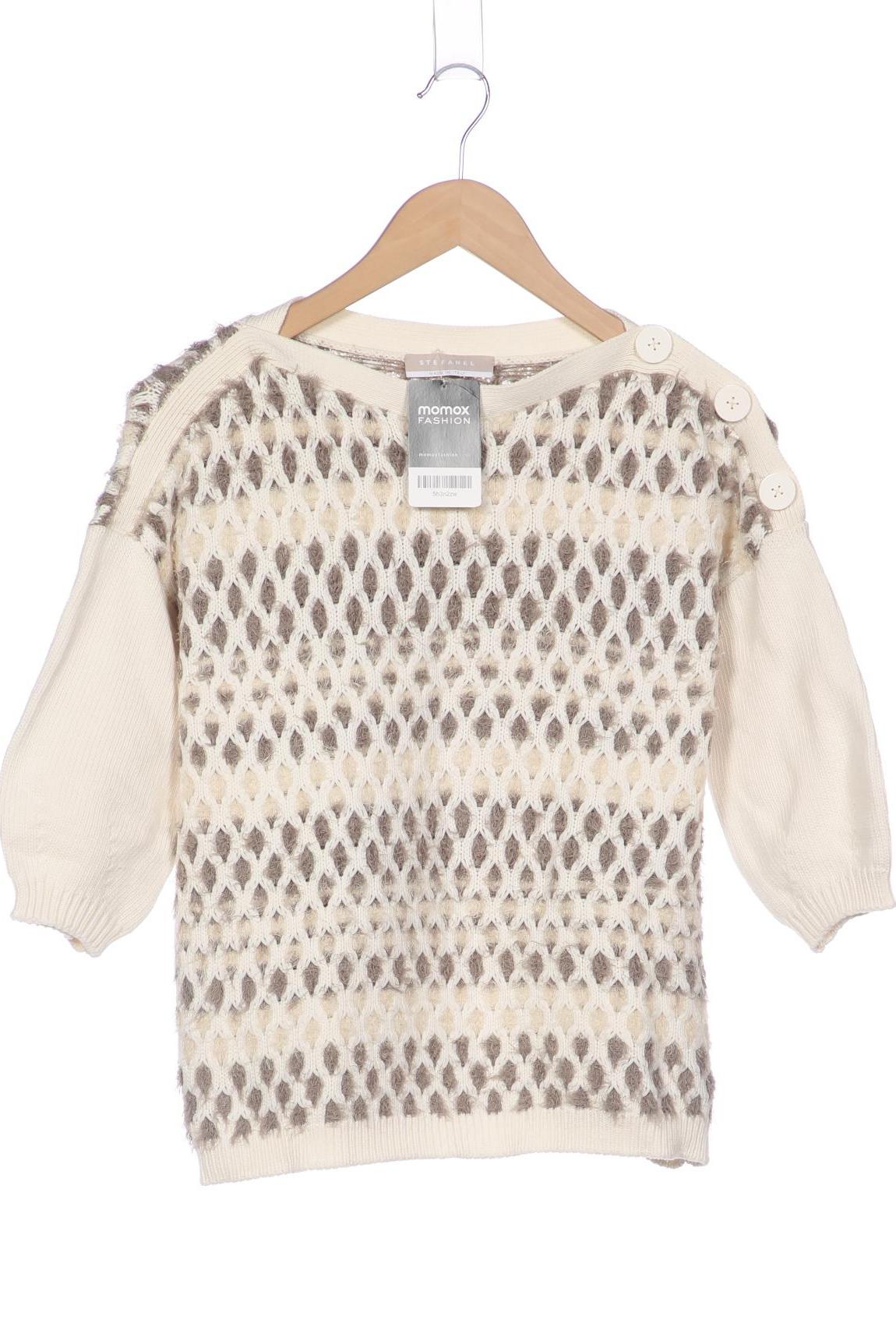 

Stefanel Damen Pullover, cremeweiß, Gr. 34