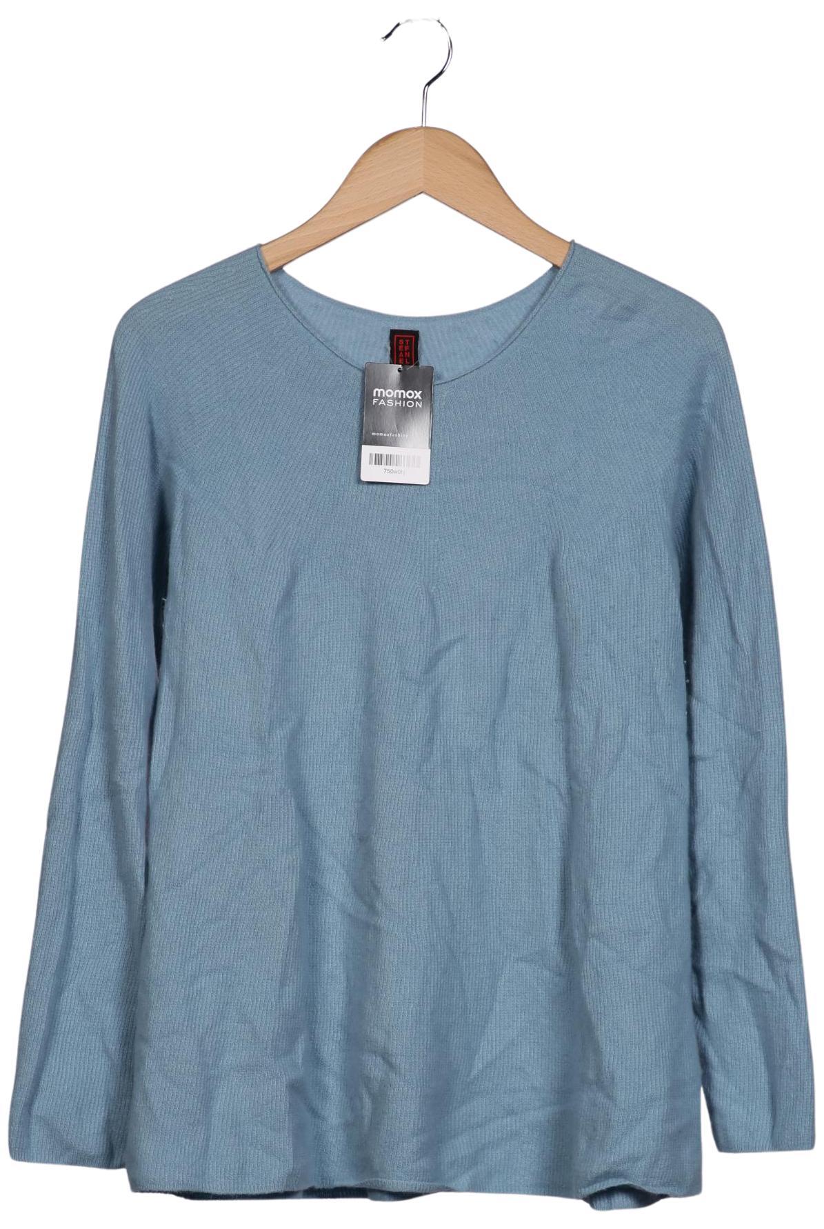 

Stefanel Damen Pullover, hellblau, Gr. 38