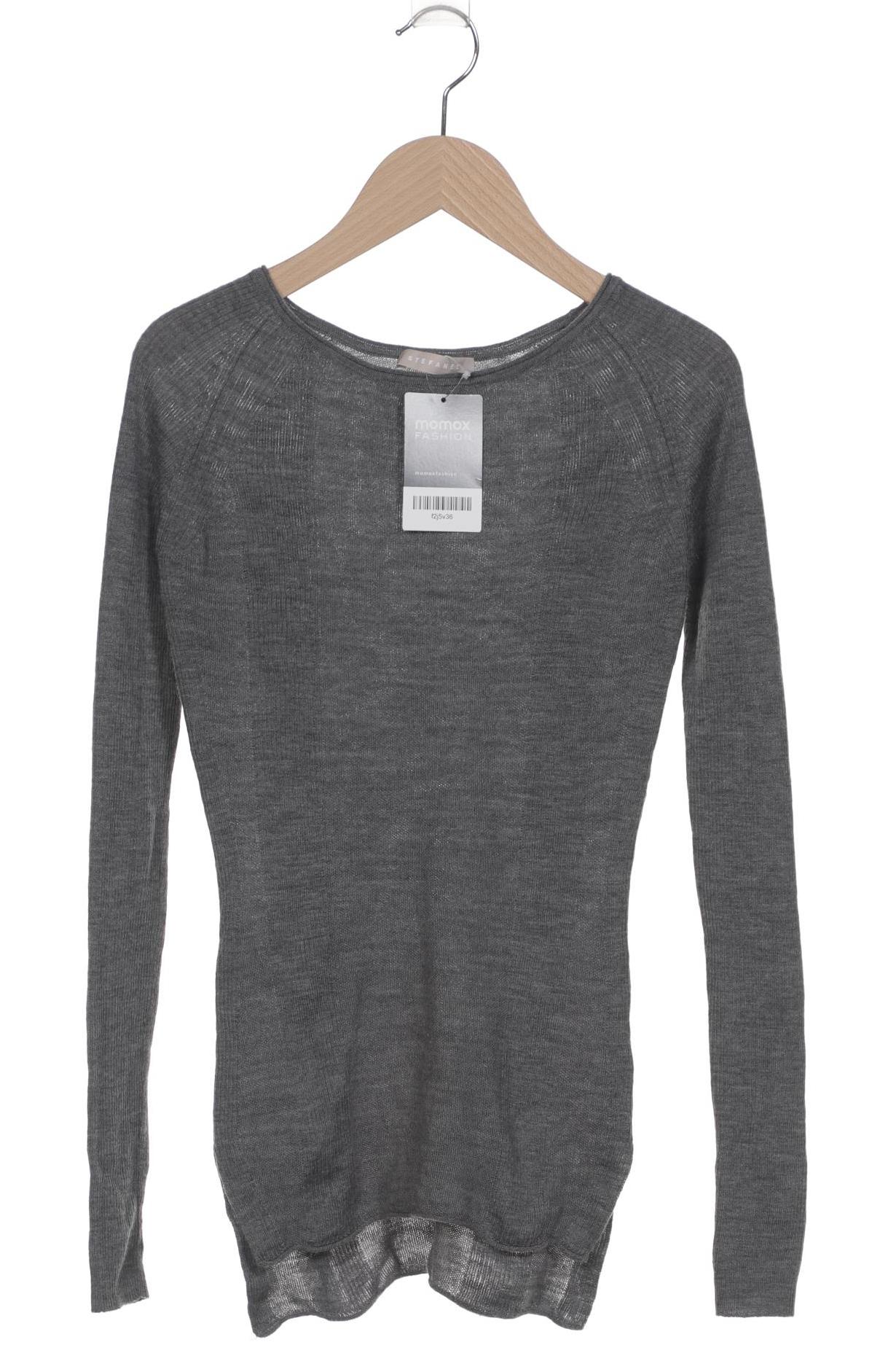 

Stefanel Damen Pullover, grau, Gr. 36