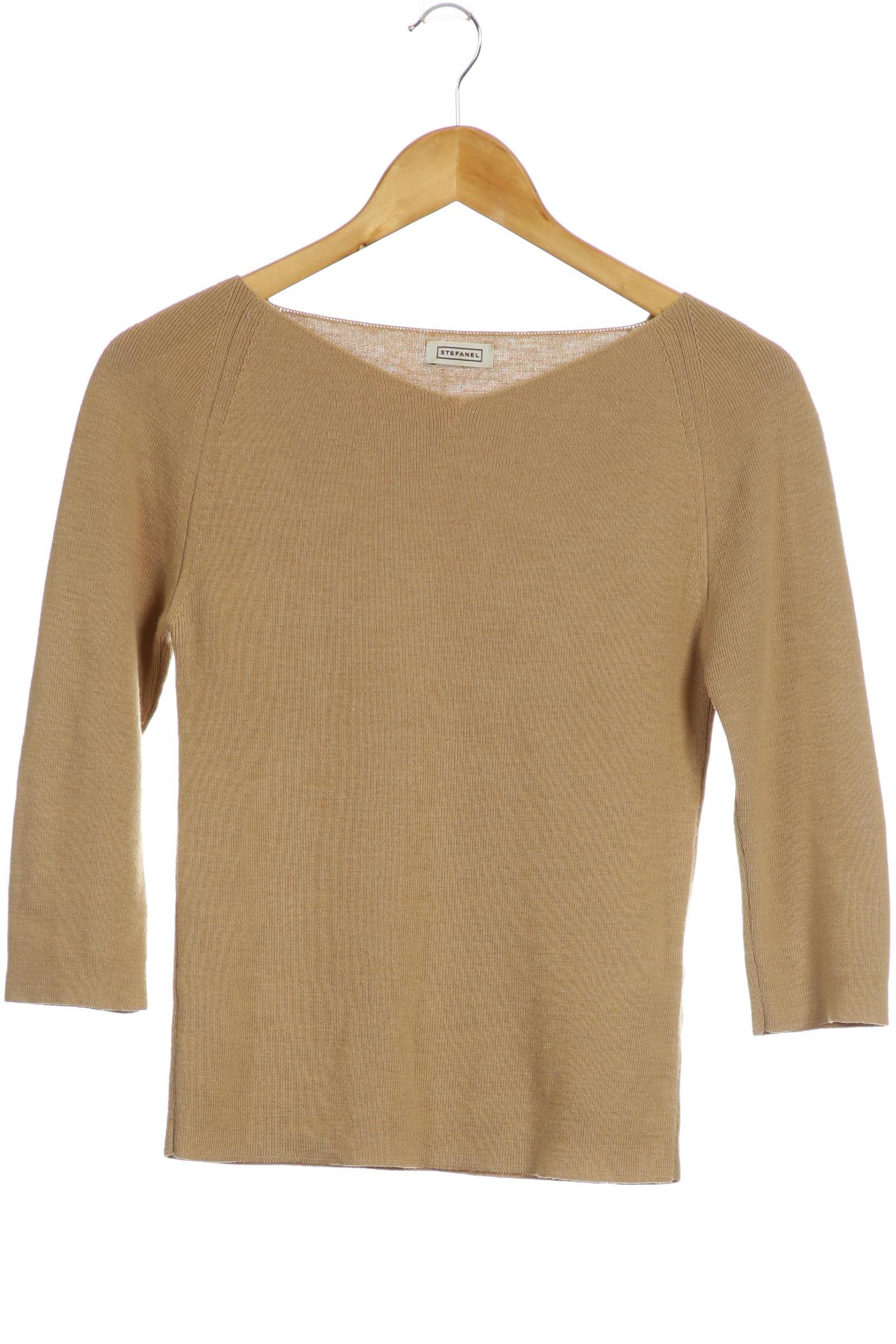 

Stefanel Damen Pullover, beige, Gr. 32
