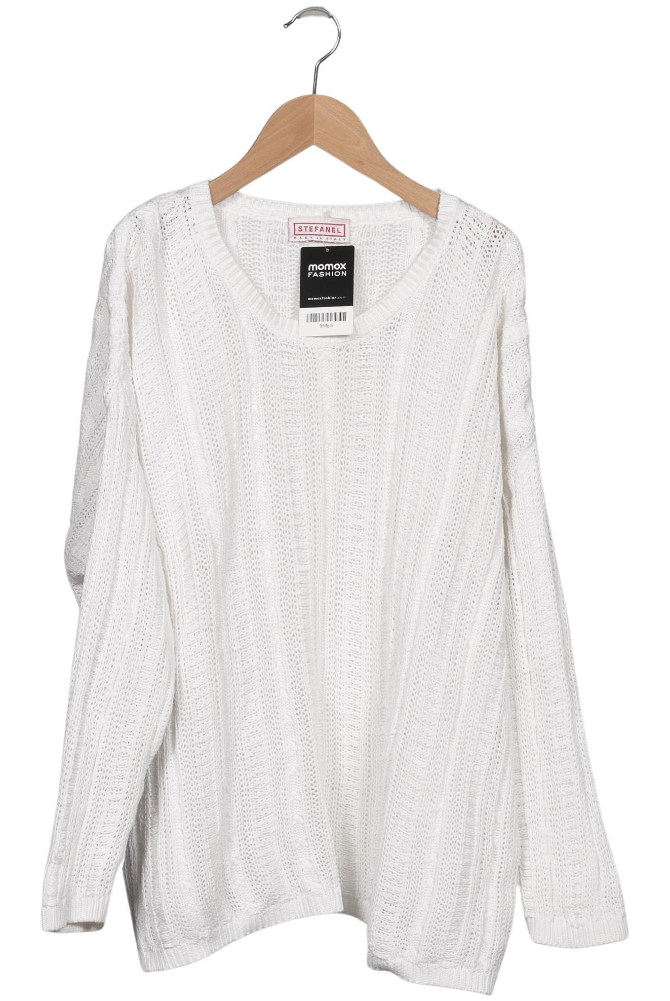 

Stefanel Damen Pullover, weiß, Gr. 38