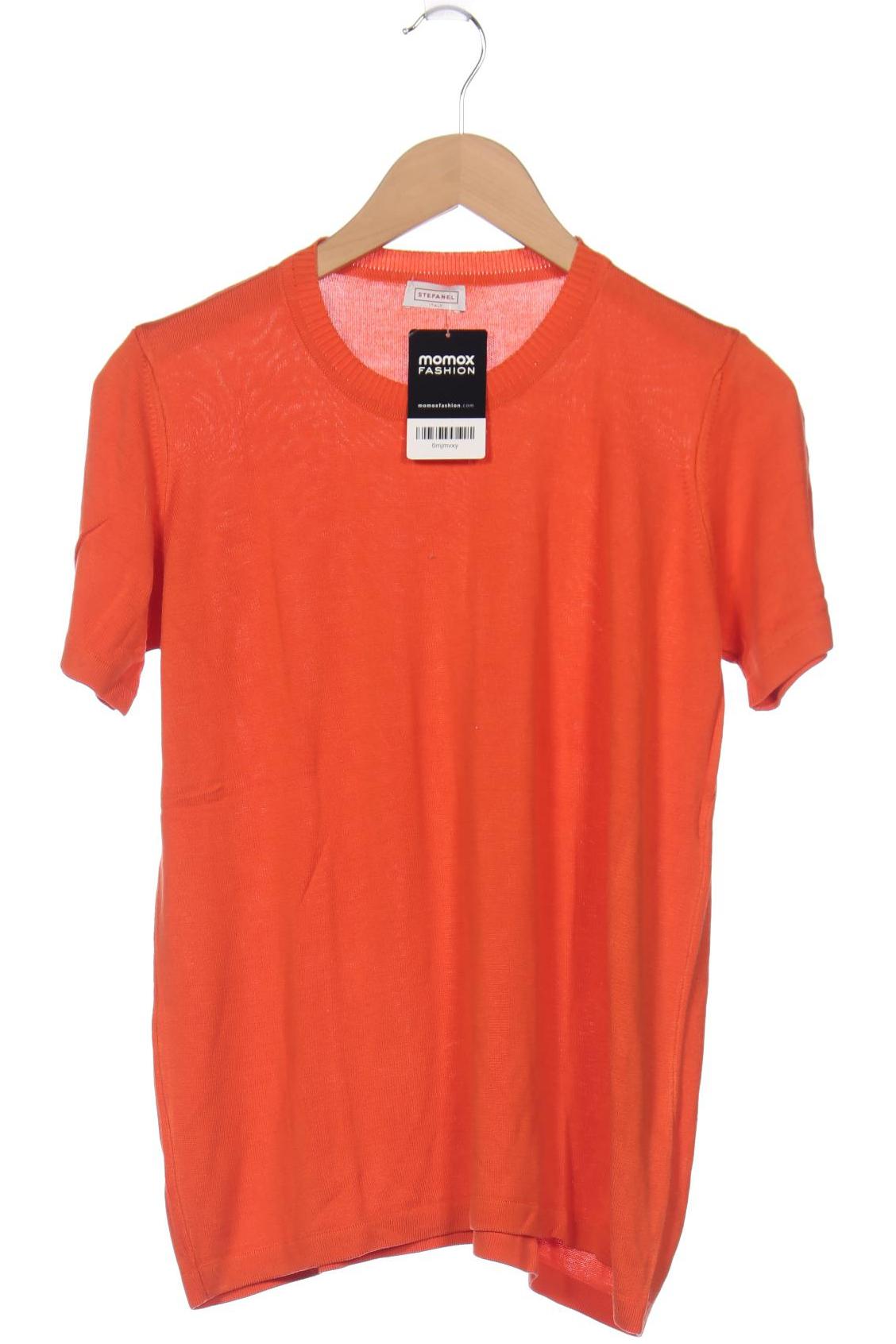 

Stefanel Damen Pullover, orange, Gr. 38