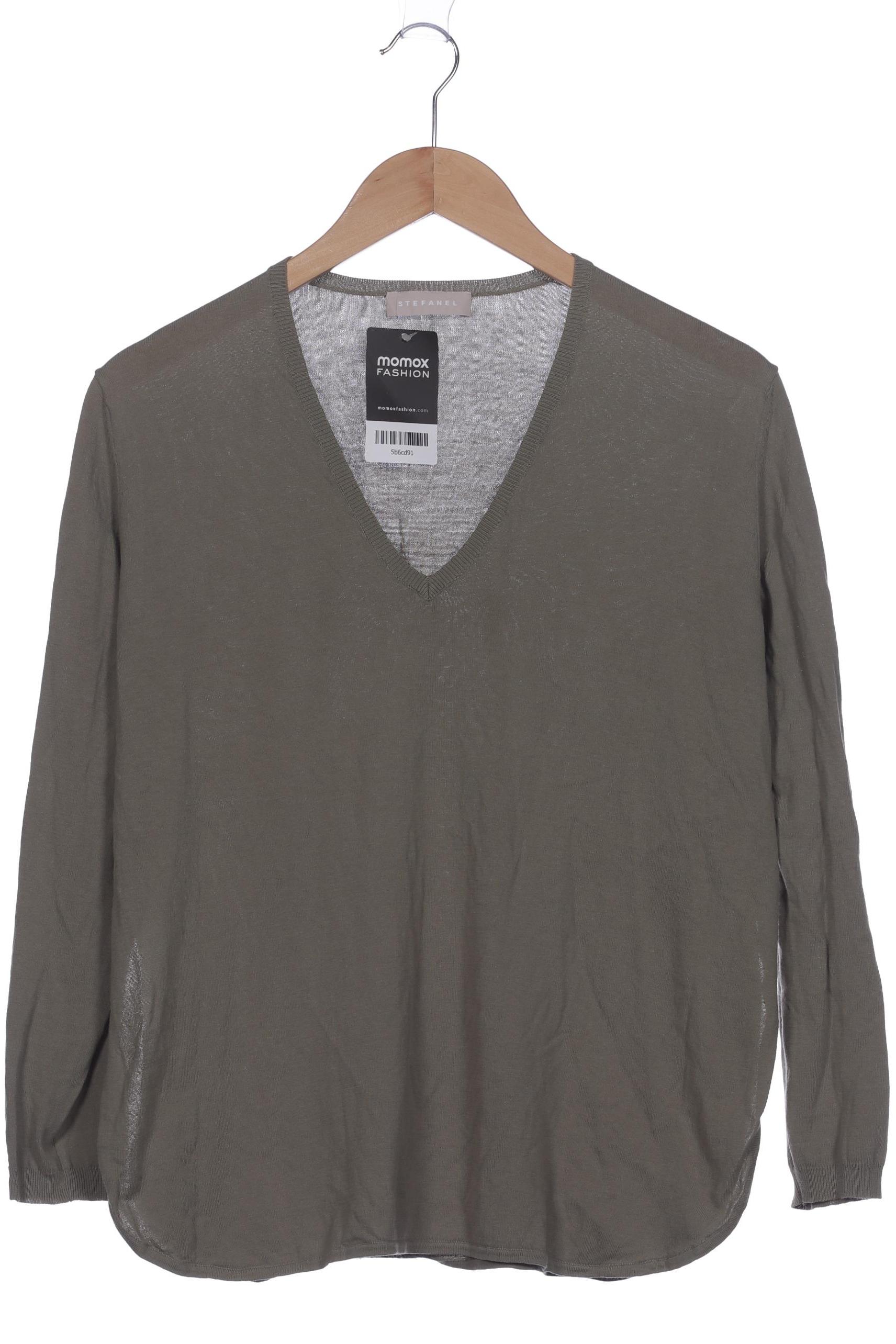 

Stefanel Damen Pullover, grün, Gr. 38
