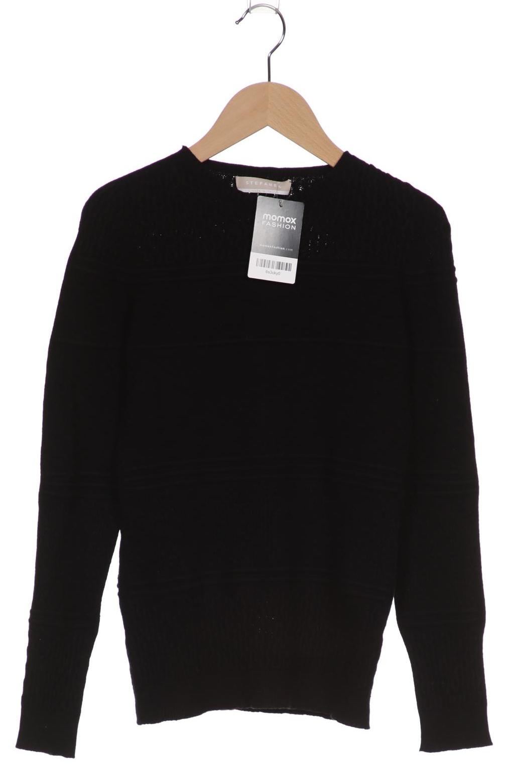 

Stefanel Damen Pullover, schwarz, Gr. 32