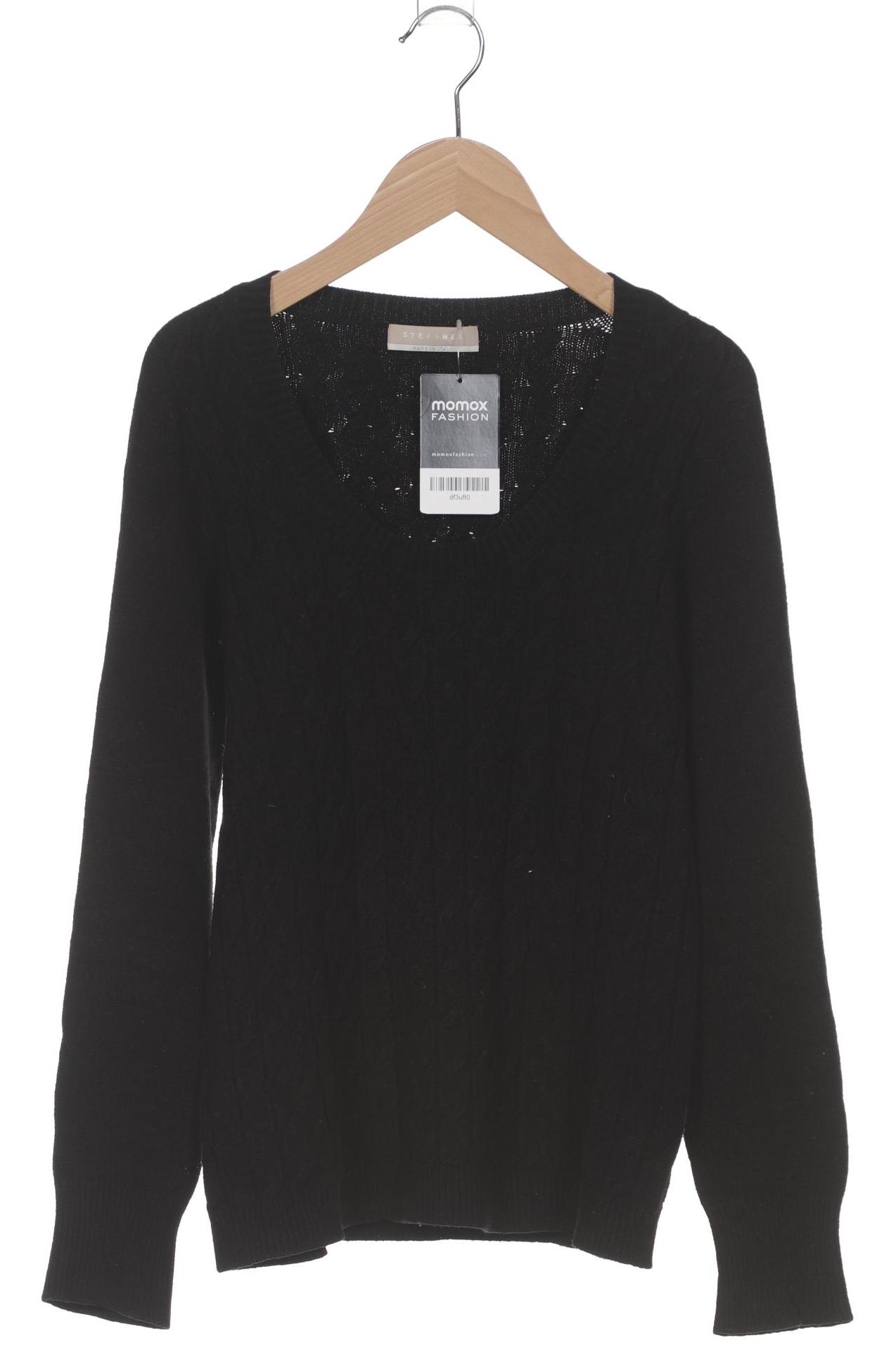 

Stefanel Damen Pullover, schwarz, Gr. 42