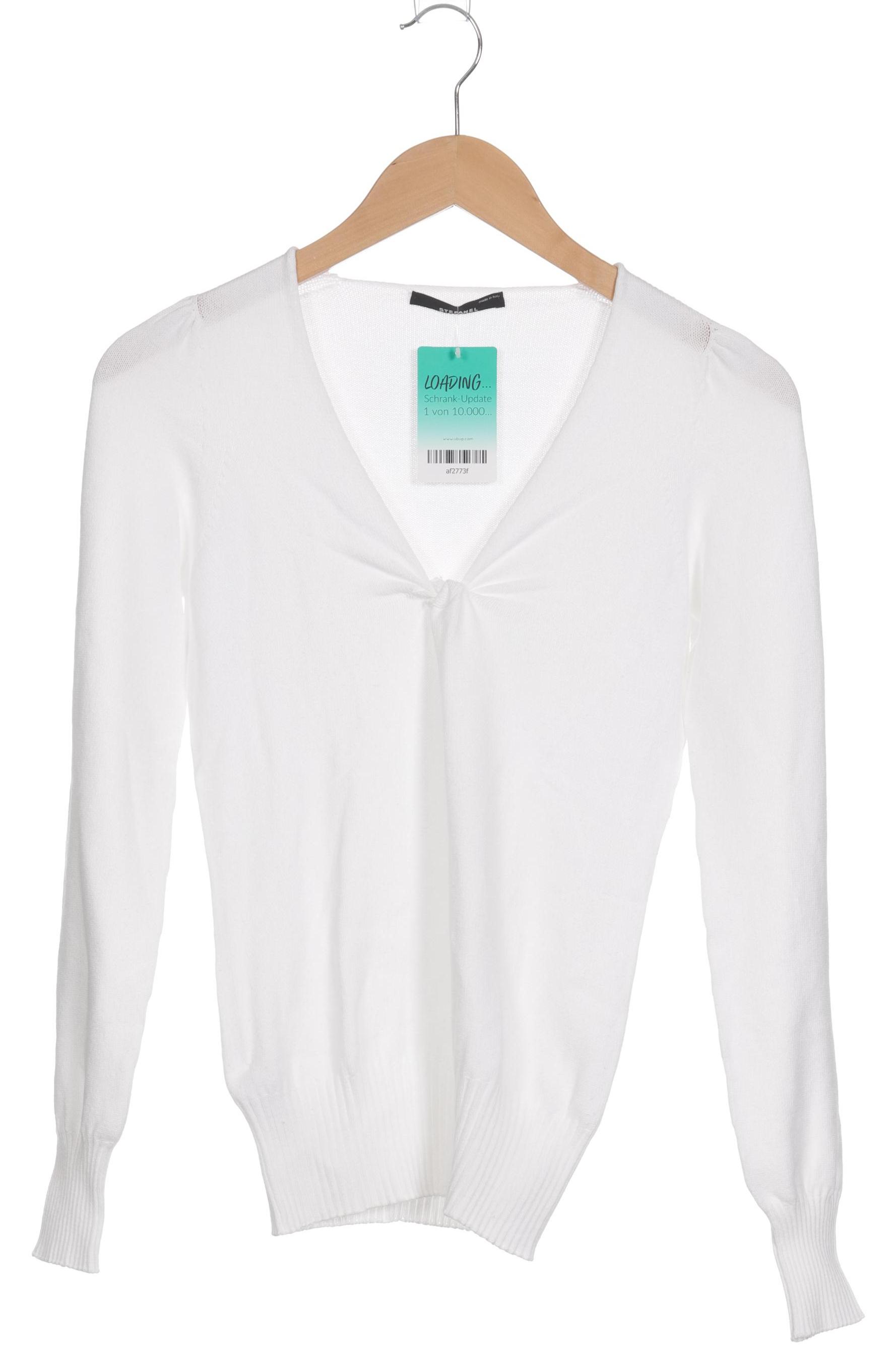 

Stefanel Damen Pullover, weiß, Gr. 38