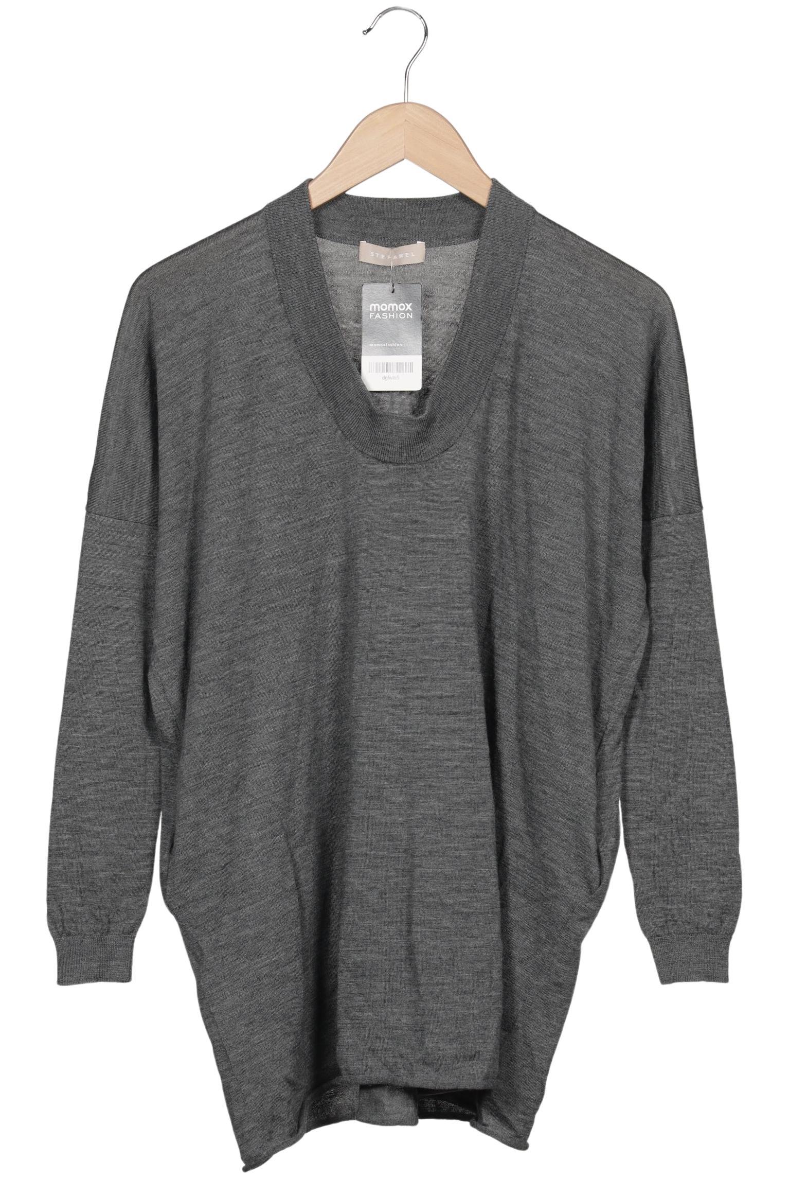 

Stefanel Damen Pullover, grau, Gr. 42