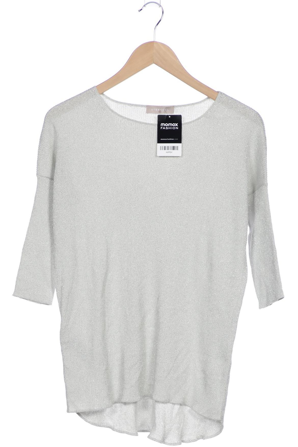

Stefanel Damen Pullover, silber, Gr. 36
