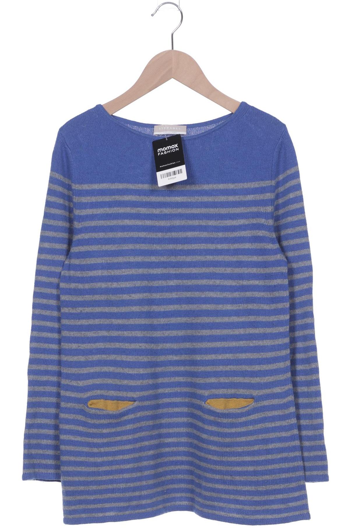 

Stefanel Damen Pullover, blau, Gr. 38