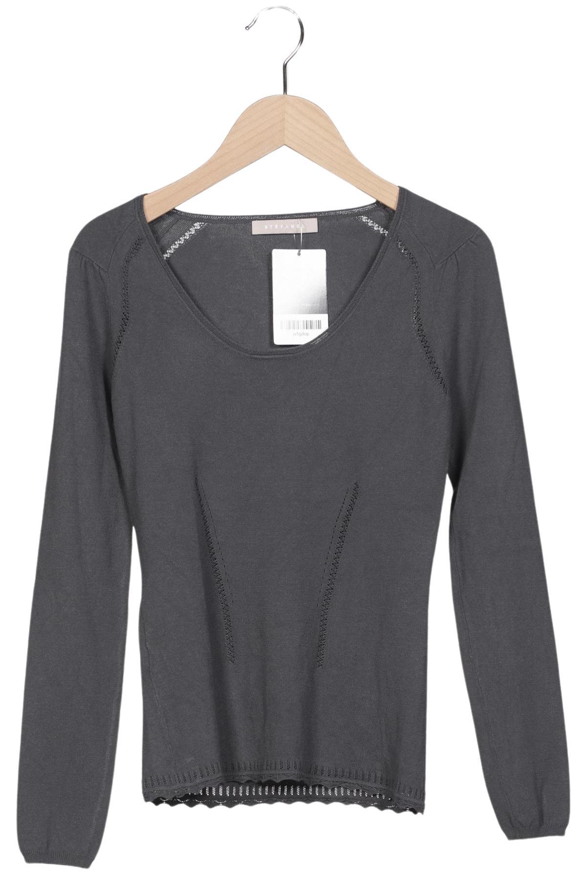 

Stefanel Damen Pullover, grau, Gr. 36