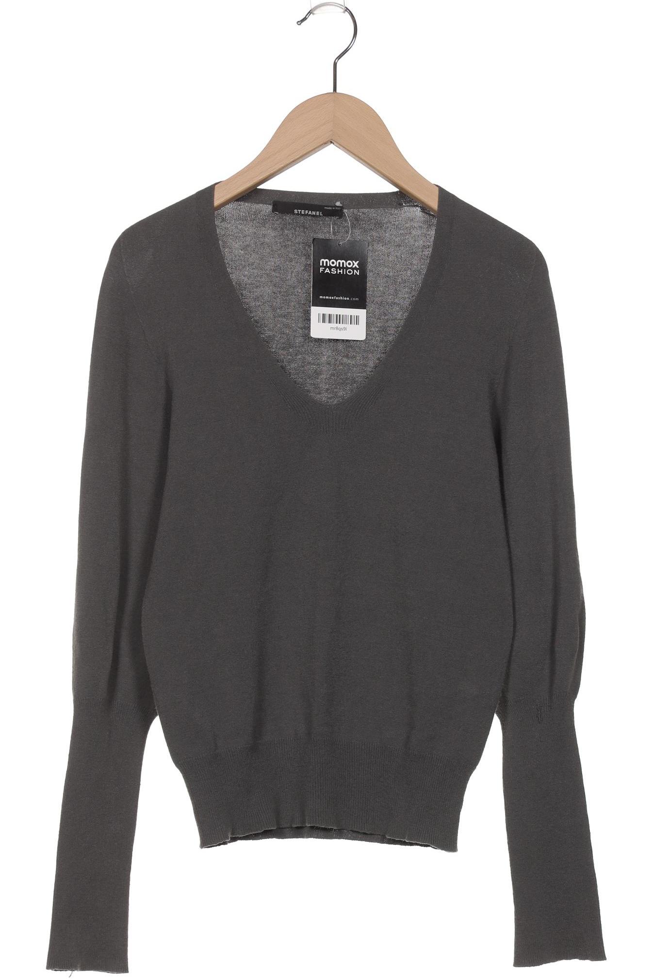 

Stefanel Damen Pullover, grau, Gr. 38