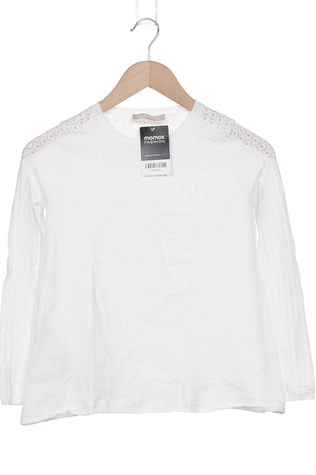 

Stefanel Damen Pullover, weiß, Gr. 34