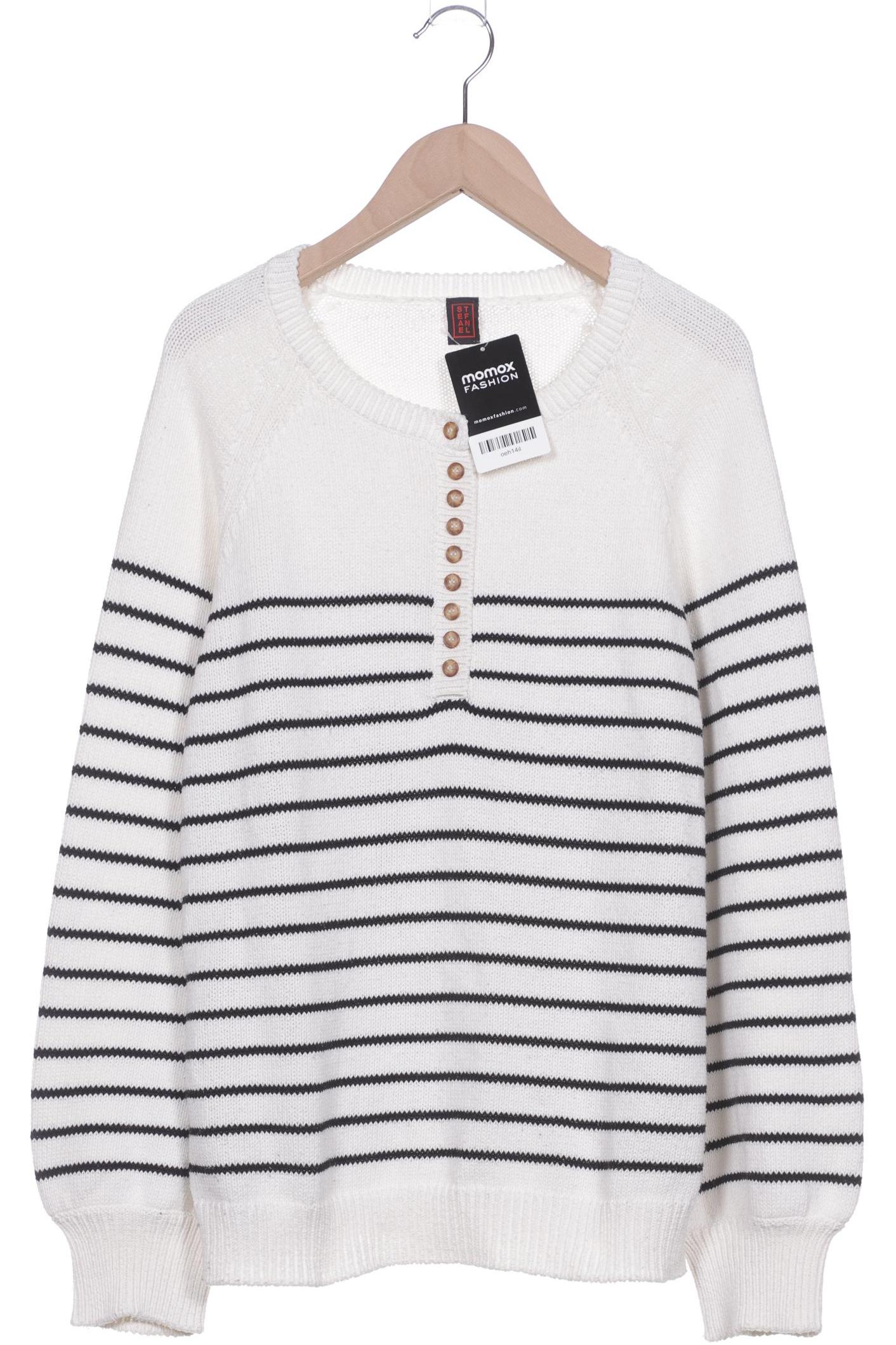 

Stefanel Damen Pullover, weiß, Gr. 38