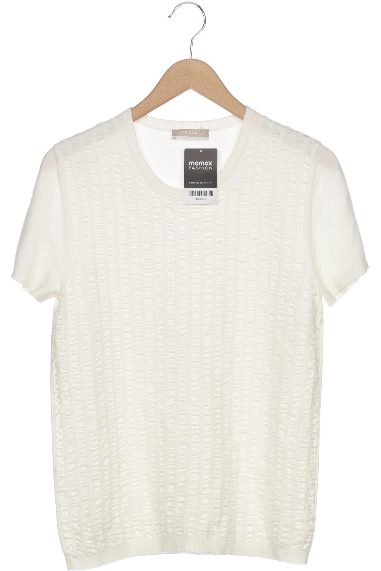 

Stefanel Damen Pullover, cremeweiß