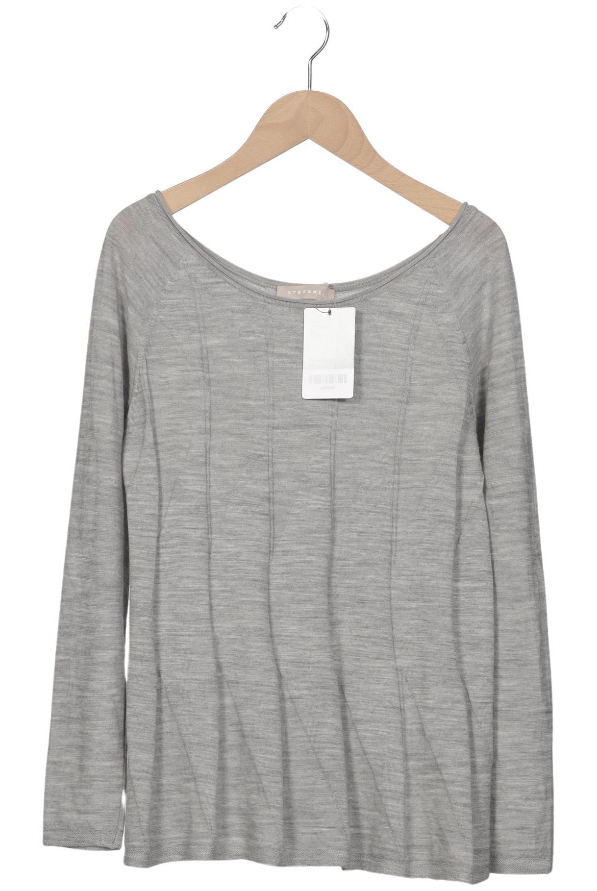 

Stefanel Damen Pullover, grau, Gr. 36