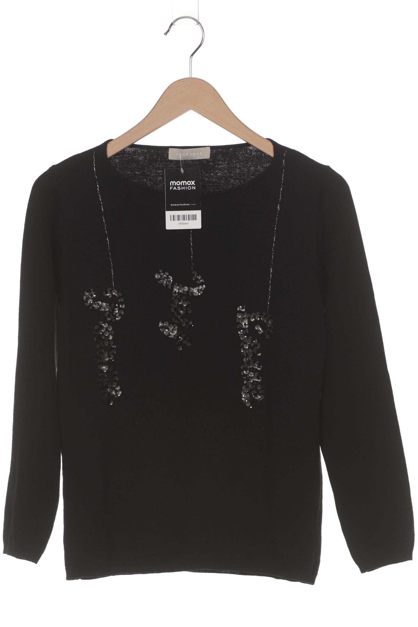 

Stefanel Damen Pullover, schwarz, Gr. 38
