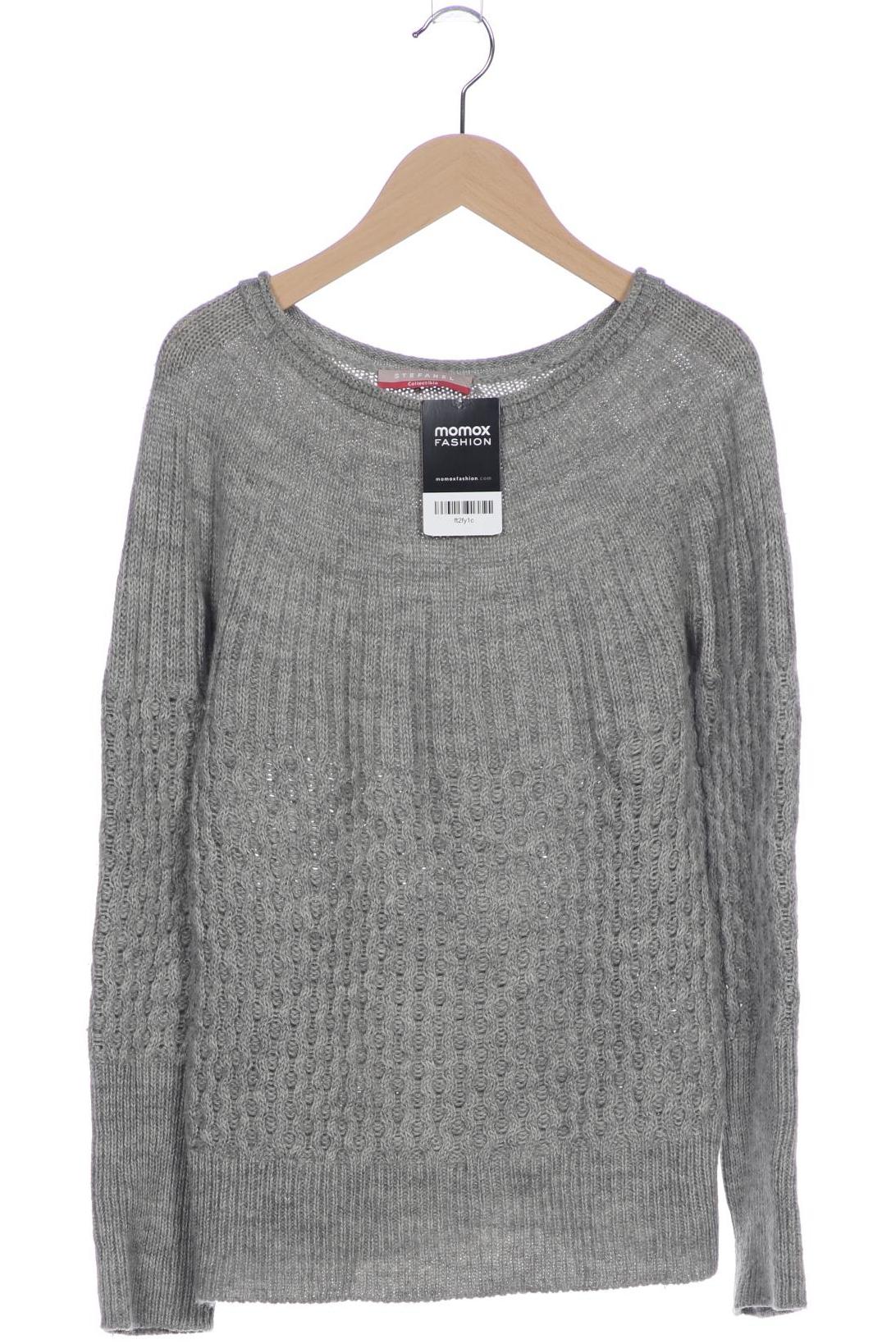 

Stefanel Damen Pullover, grau, Gr. 36