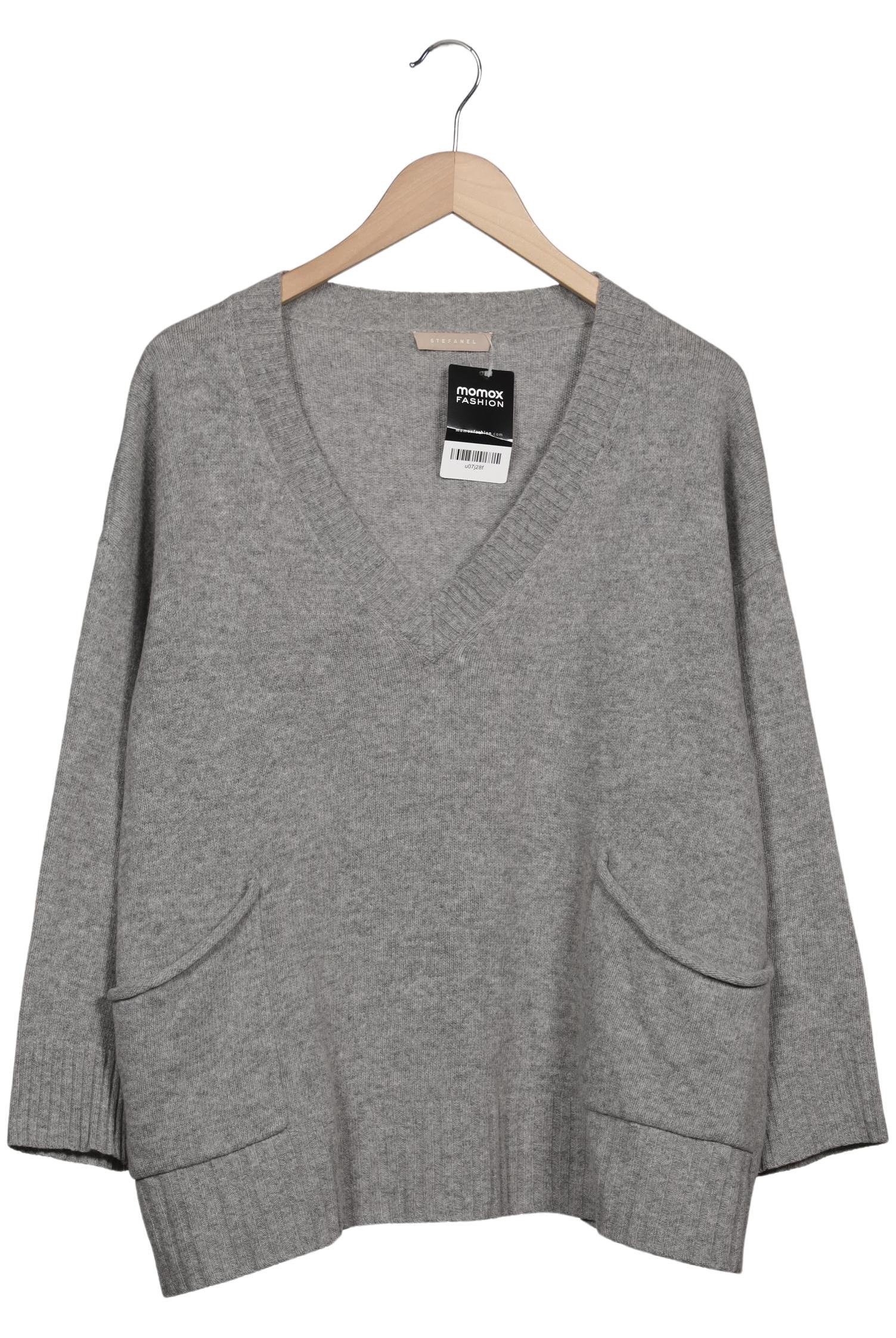 

Stefanel Damen Pullover, grau, Gr. 36