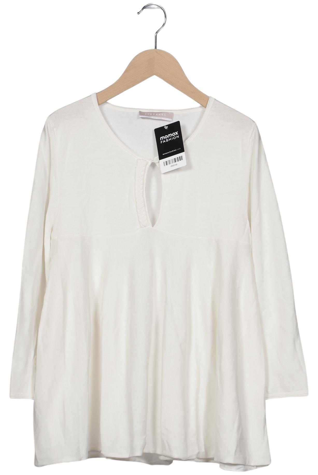 

Stefanel Damen Pullover, weiß, Gr. 42