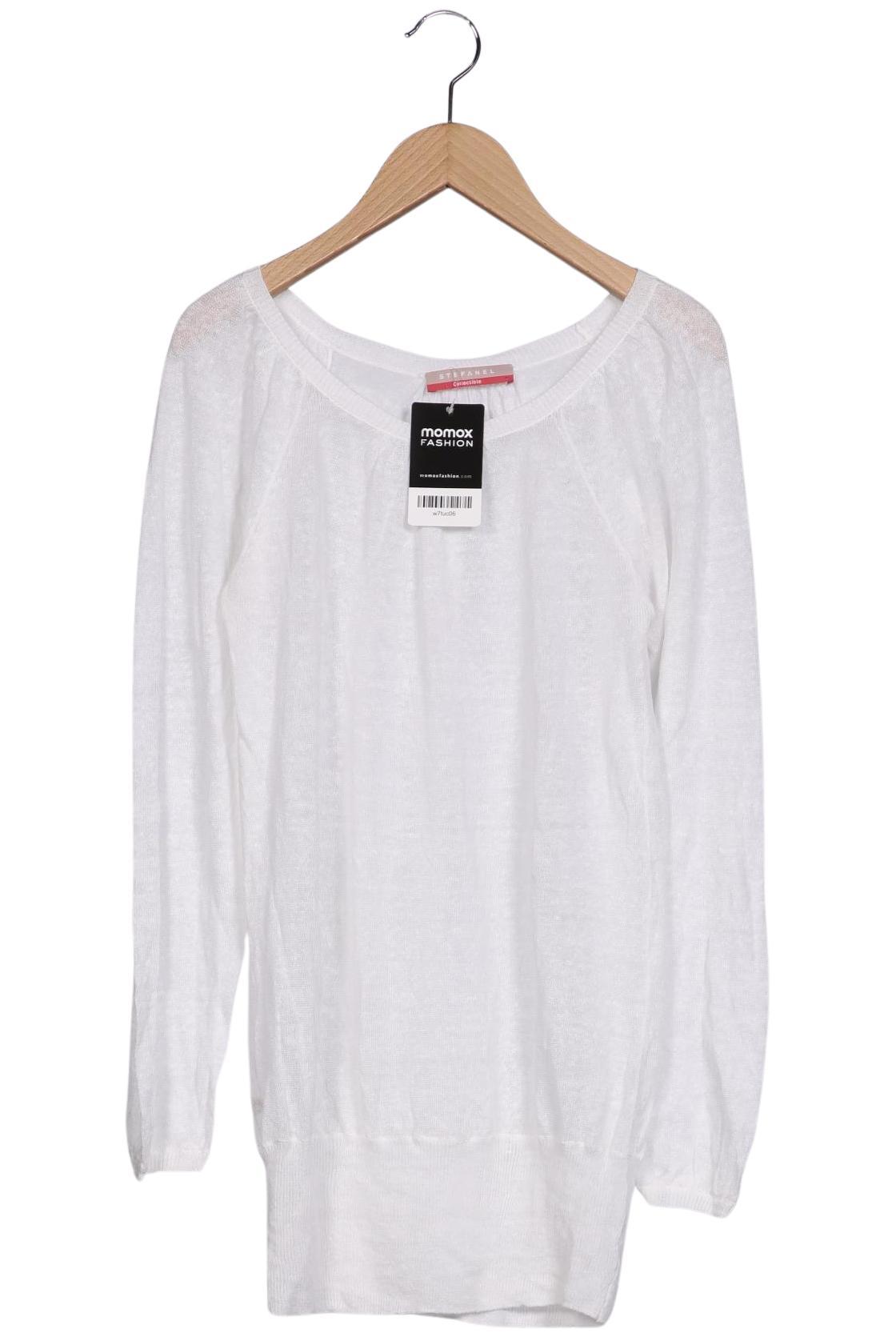

Stefanel Damen Pullover, weiß, Gr. 34
