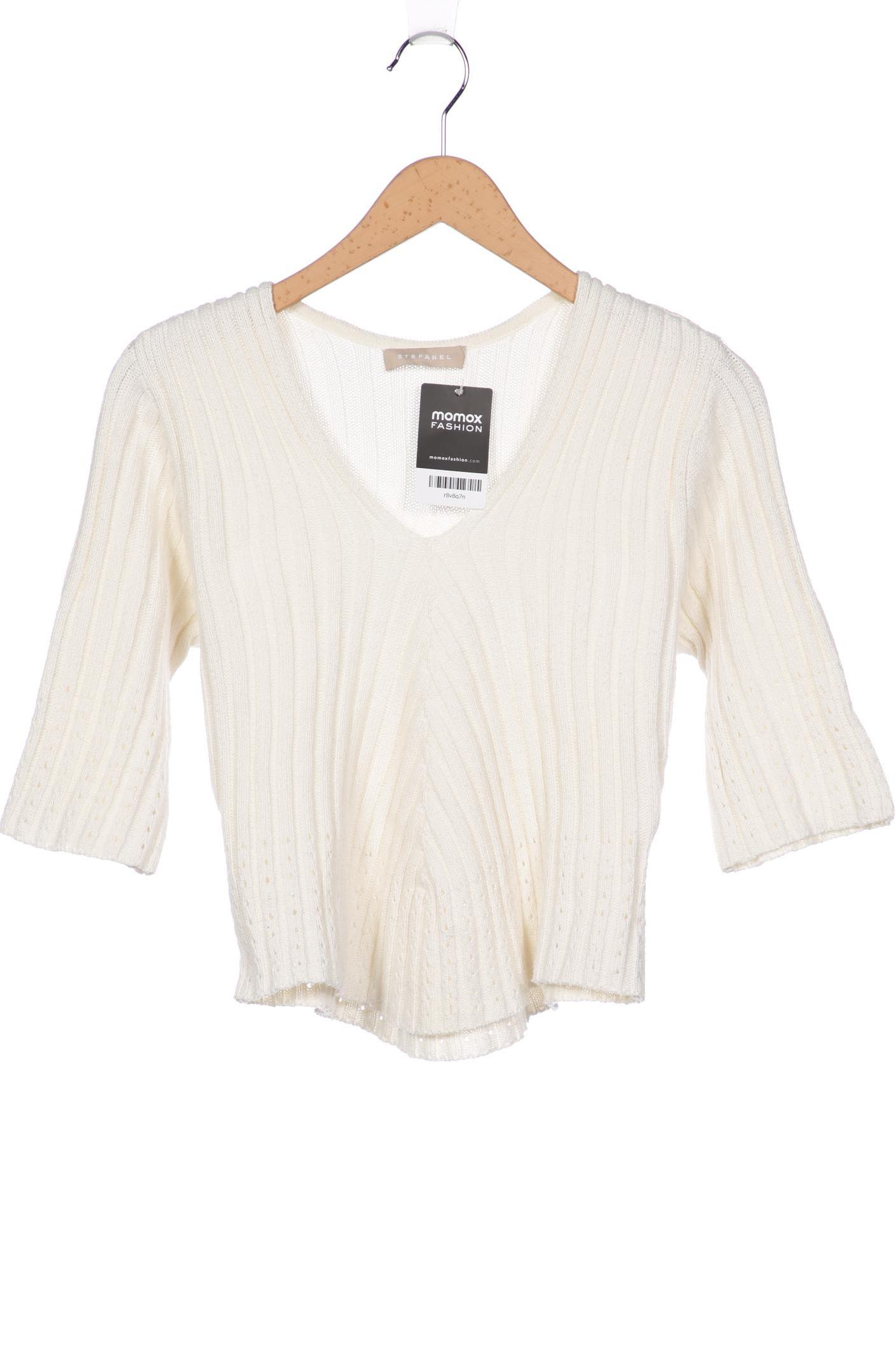 

Stefanel Damen Pullover, cremeweiß