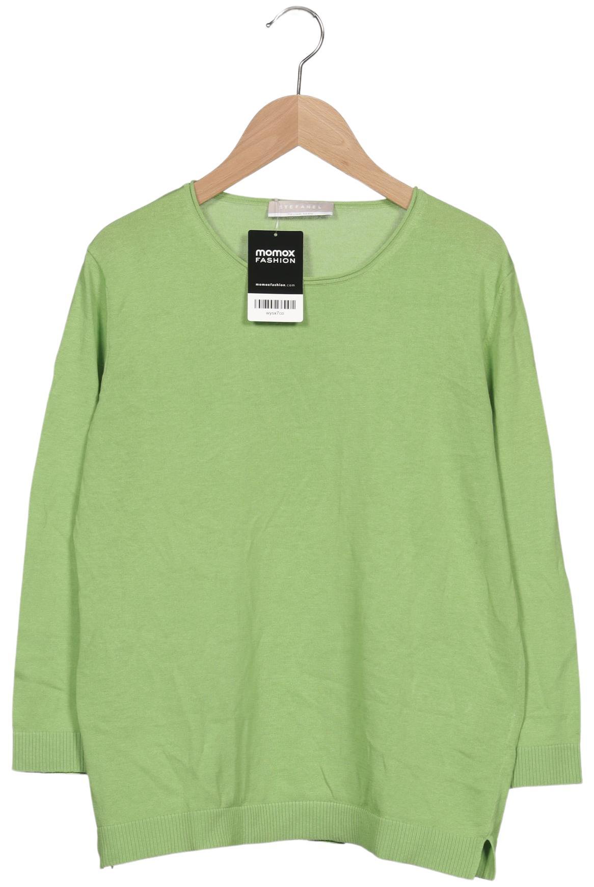 

Stefanel Damen Pullover, hellgrün, Gr. 42