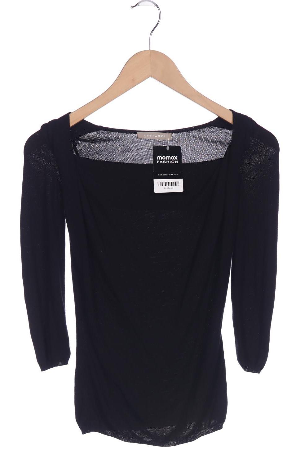 

Stefanel Damen Pullover, schwarz, Gr. 30