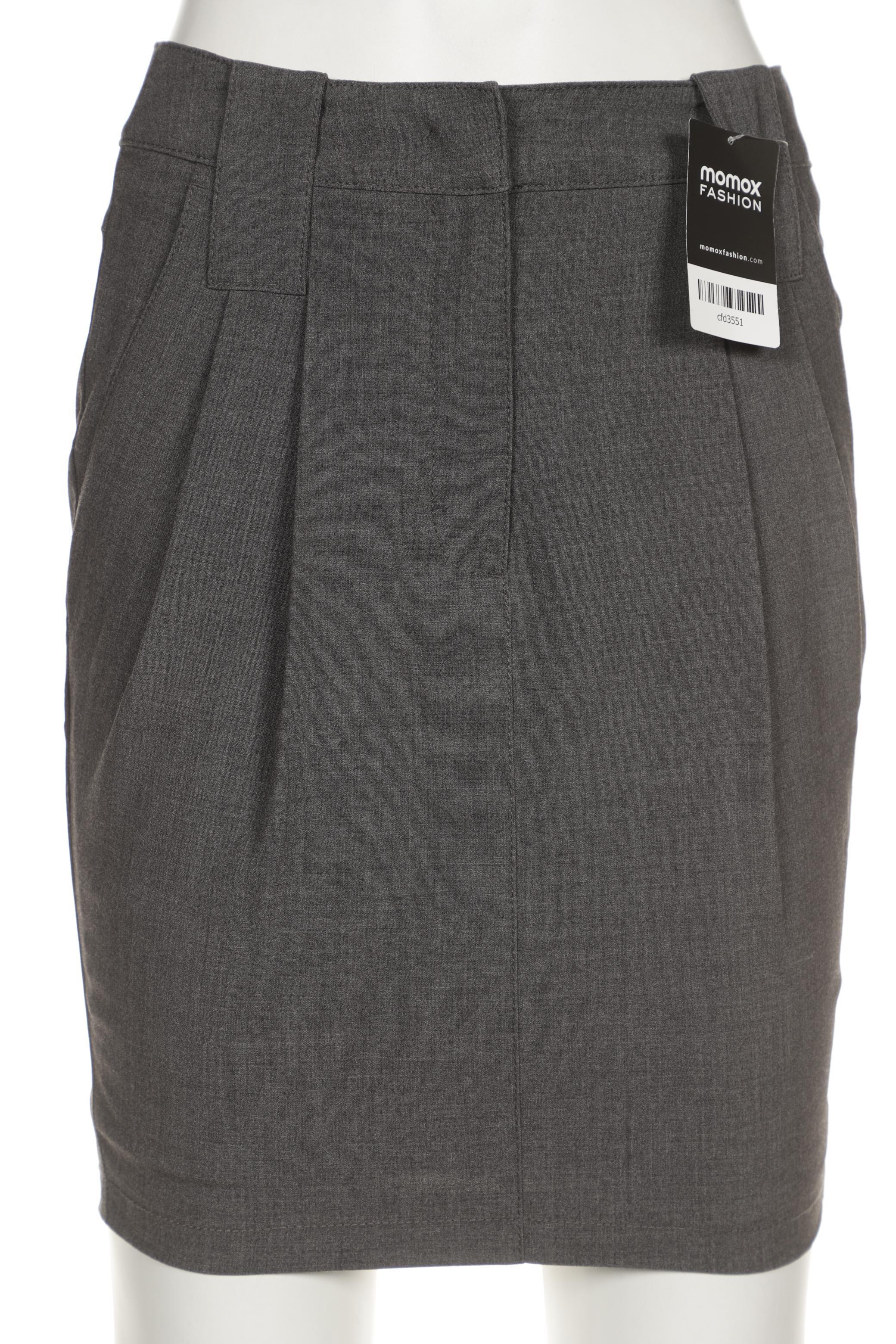 

Stefanel Damen Rock, grau, Gr. 32