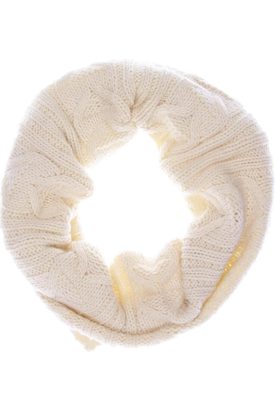 

Stefanel Damen Schal, cremeweiß, Gr.