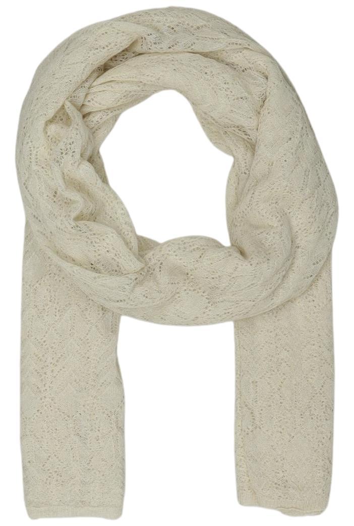 

Stefanel Damen Schal, cremeweiß, Gr.