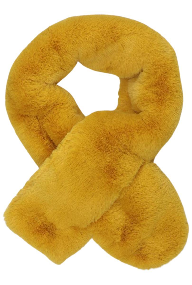 

Stefanel Damen Schal, gelb, Gr.