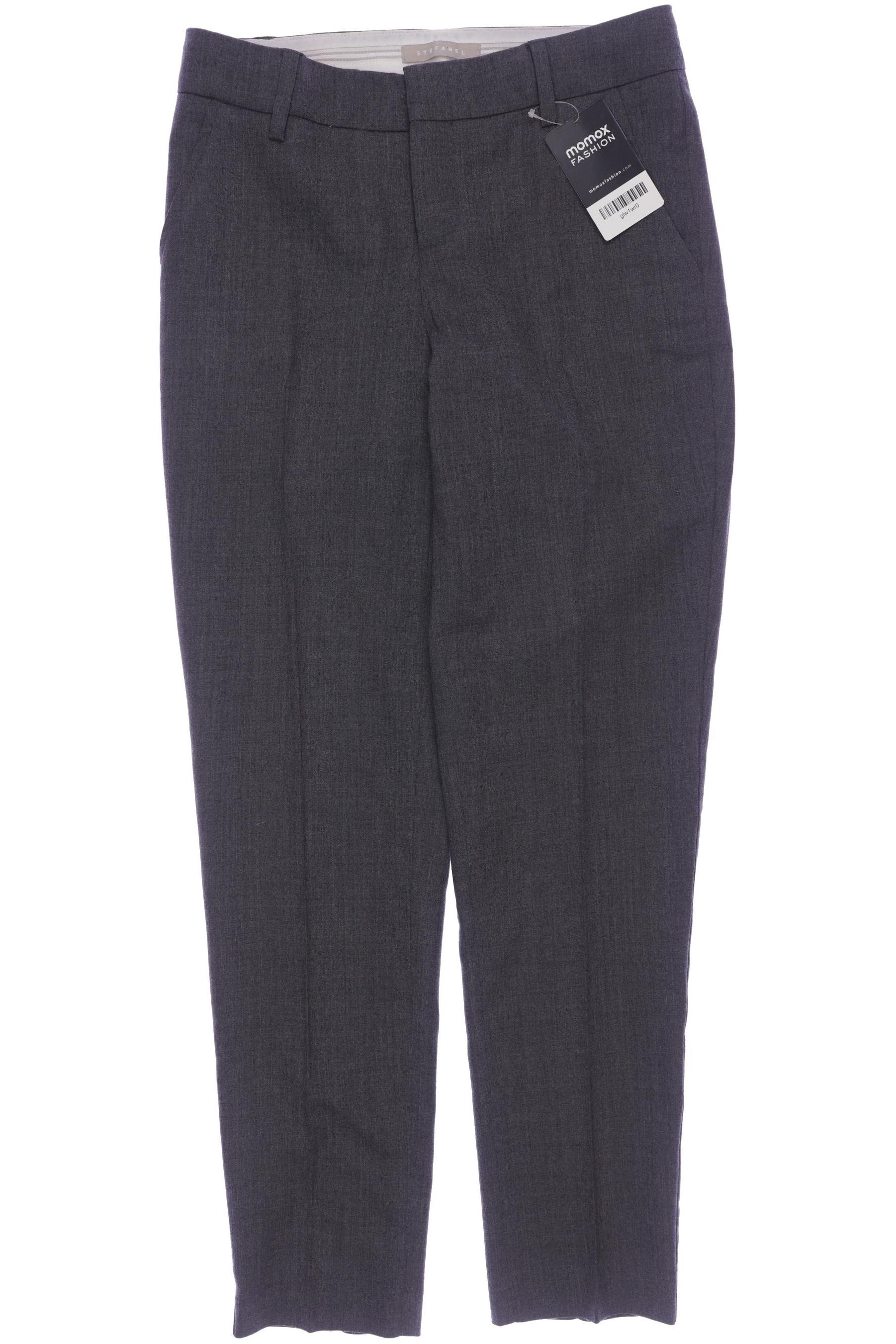 

Stefanel Damen Stoffhose, grau, Gr. 32