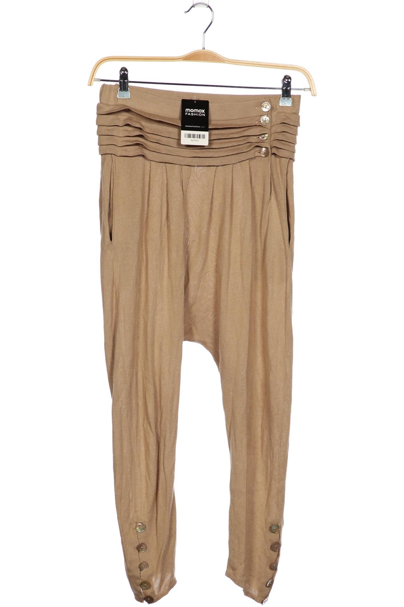 

Stefanel Damen Stoffhose, beige, Gr. 0