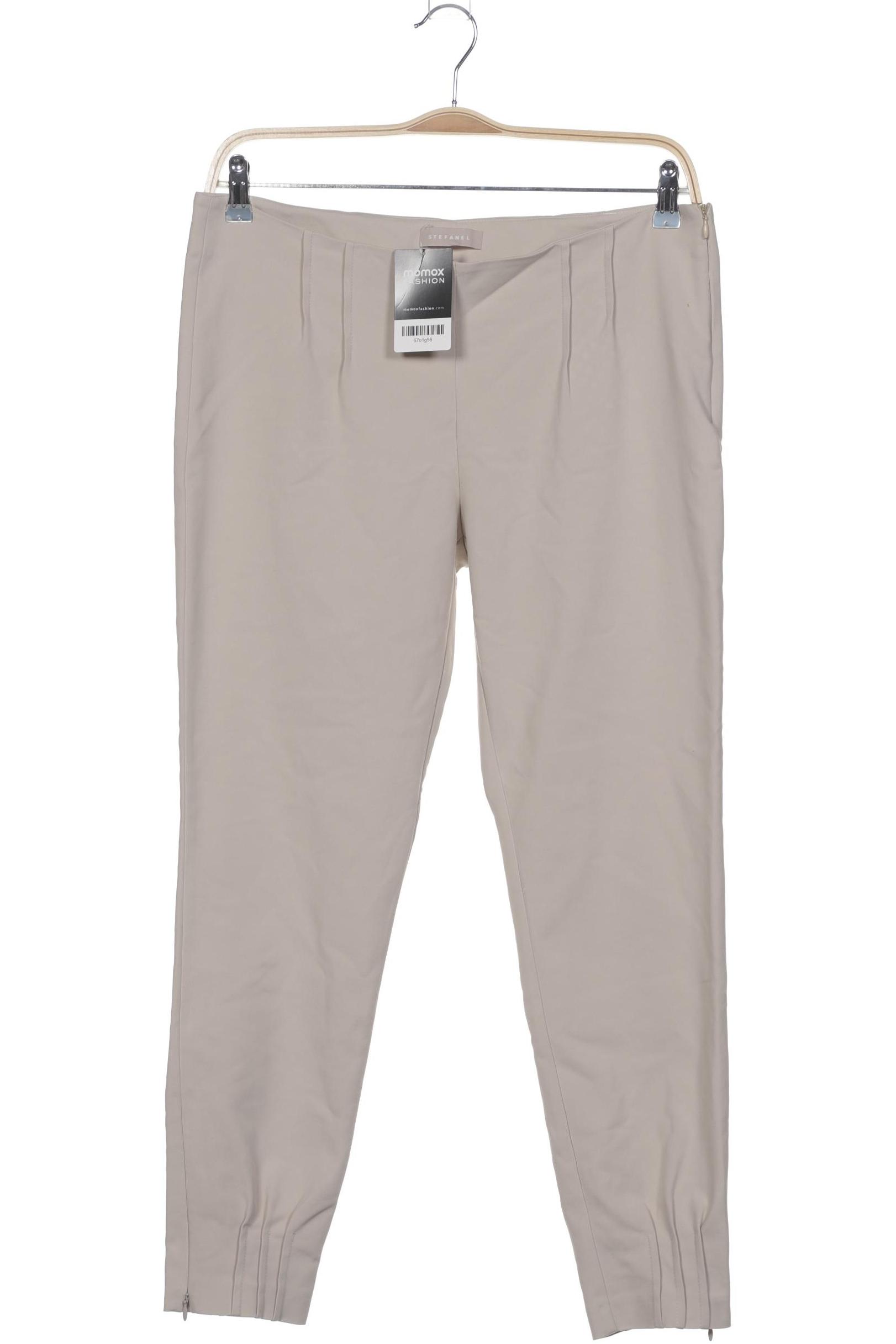 

Stefanel Damen Stoffhose, cremeweiß, Gr. 42
