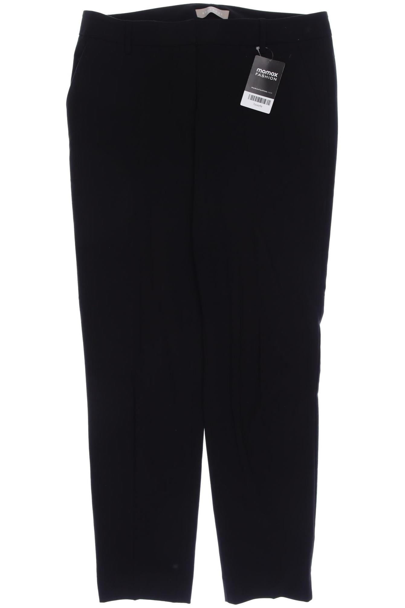 

Stefanel Damen Stoffhose, schwarz, Gr. 40