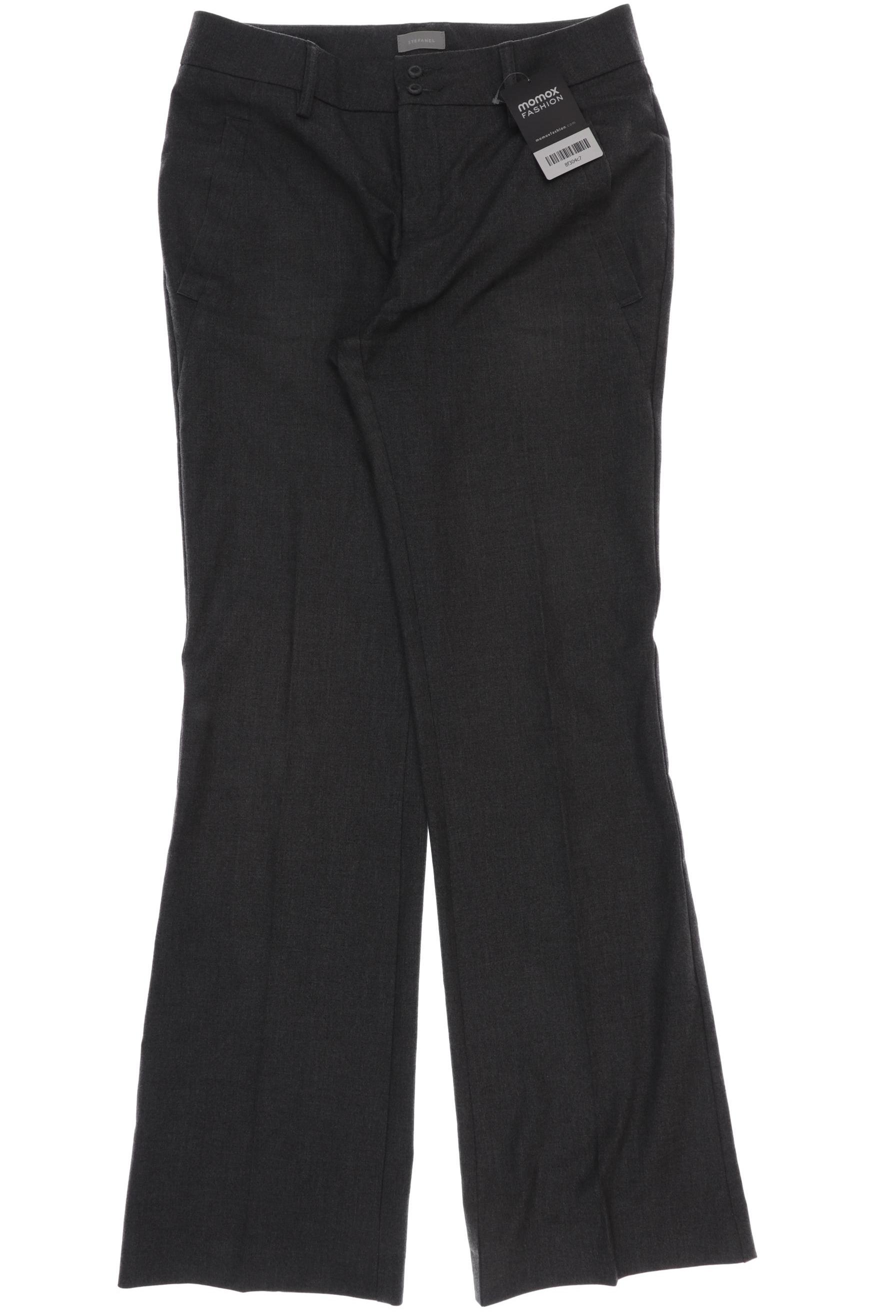 

Stefanel Damen Stoffhose, grau, Gr. 38