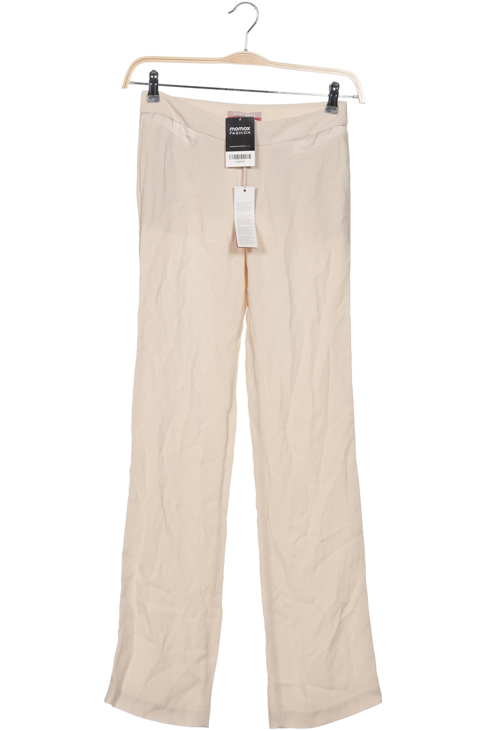 

Stefanel Damen Stoffhose, cremeweiß, Gr. 32