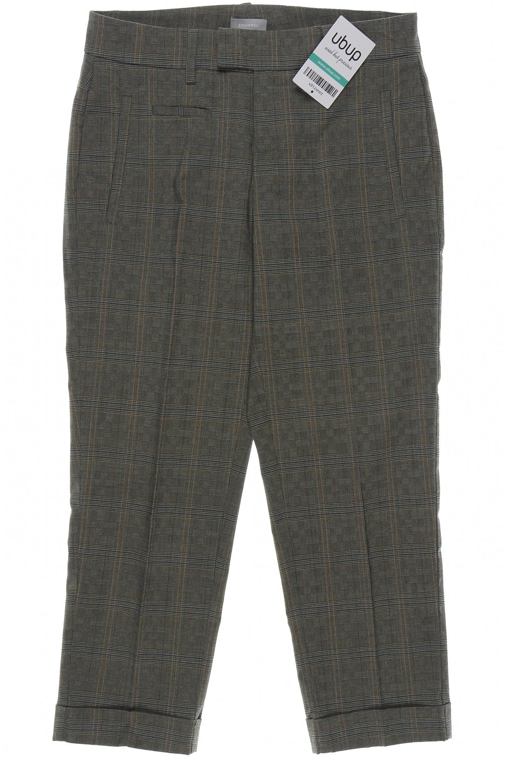 

Stefanel Damen Stoffhose, grün, Gr. 28