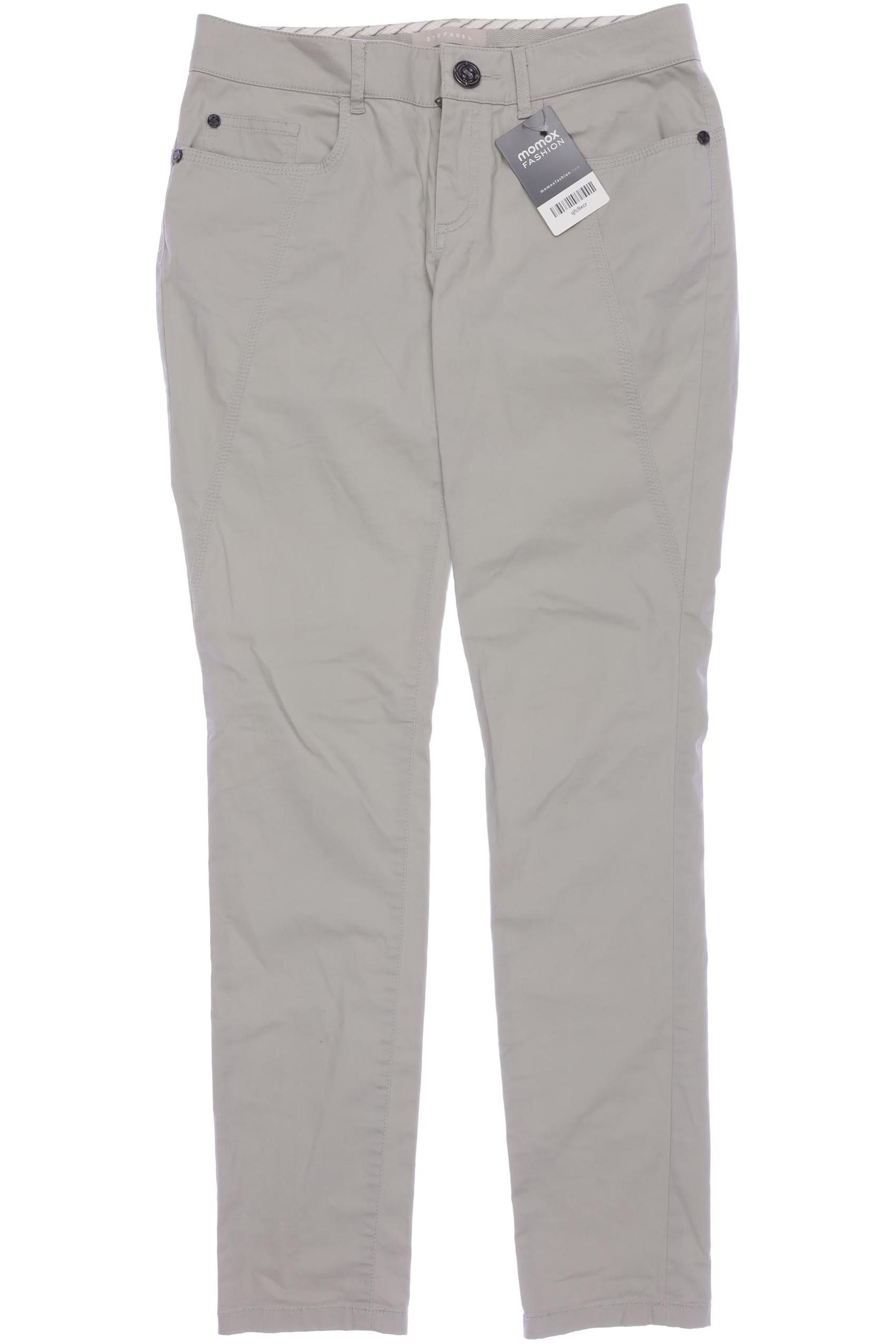 

Stefanel Damen Stoffhose, grau, Gr. 34