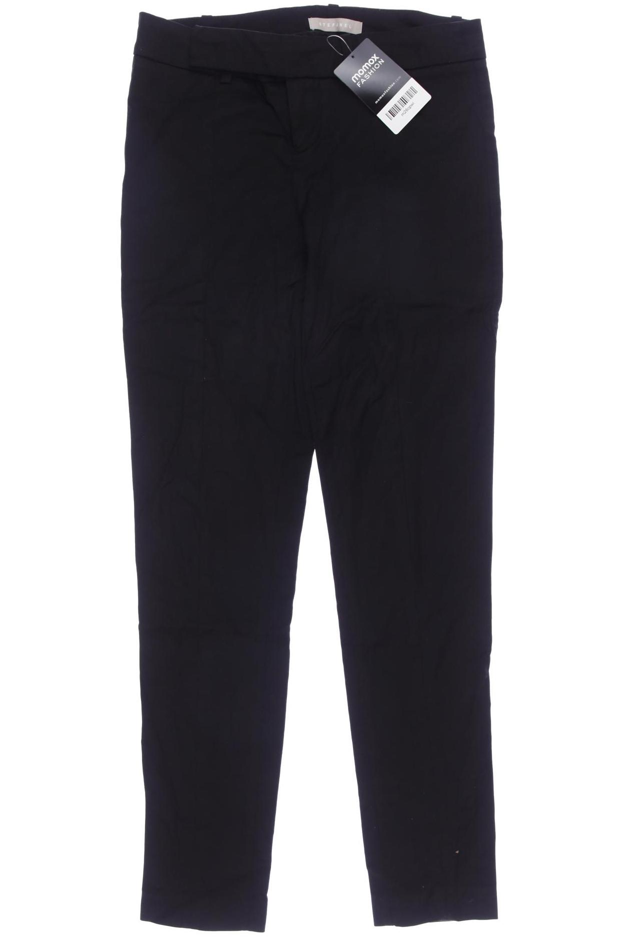 

Stefanel Damen Stoffhose, schwarz, Gr. 32