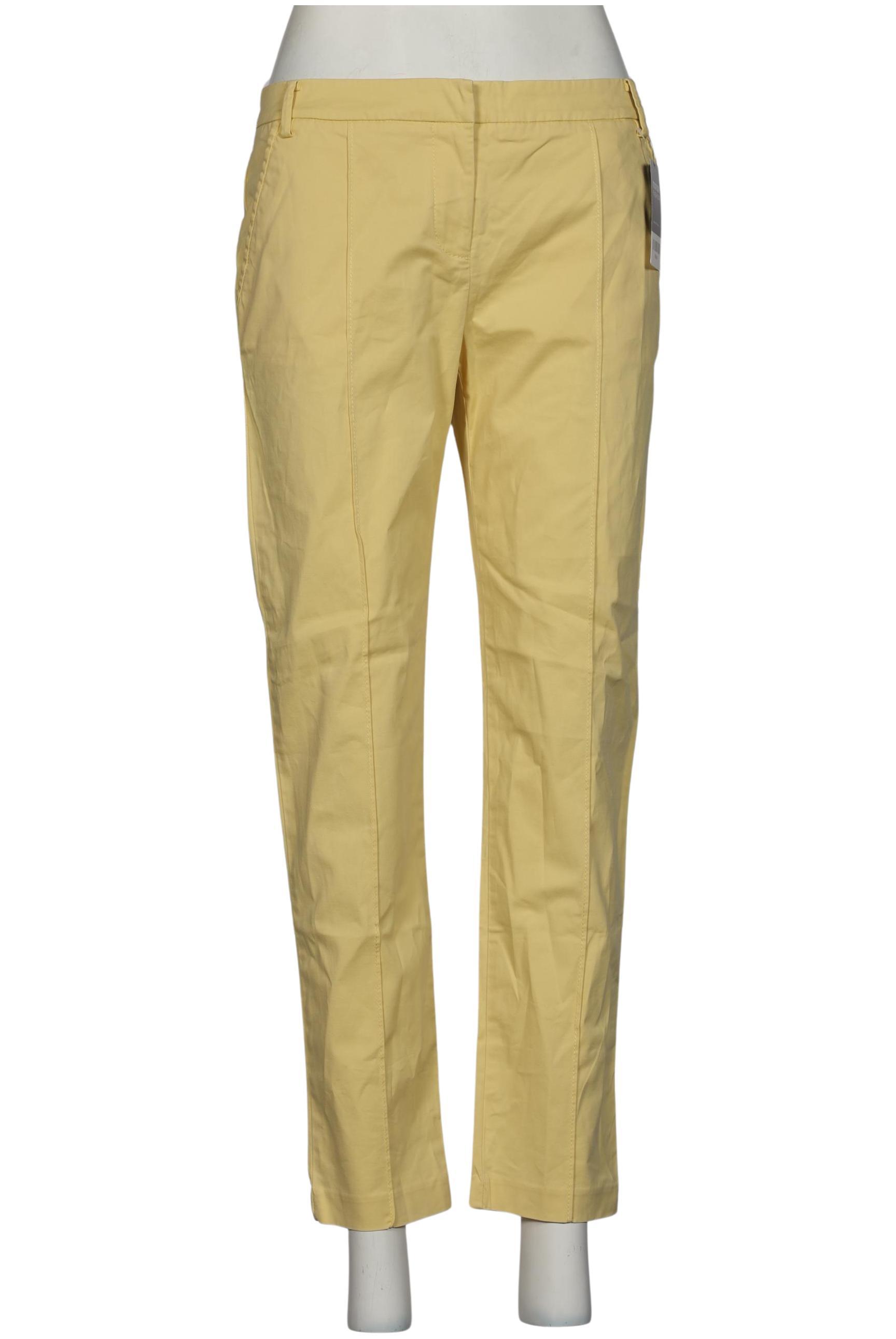 

Stefanel Damen Stoffhose, gelb, Gr. 40