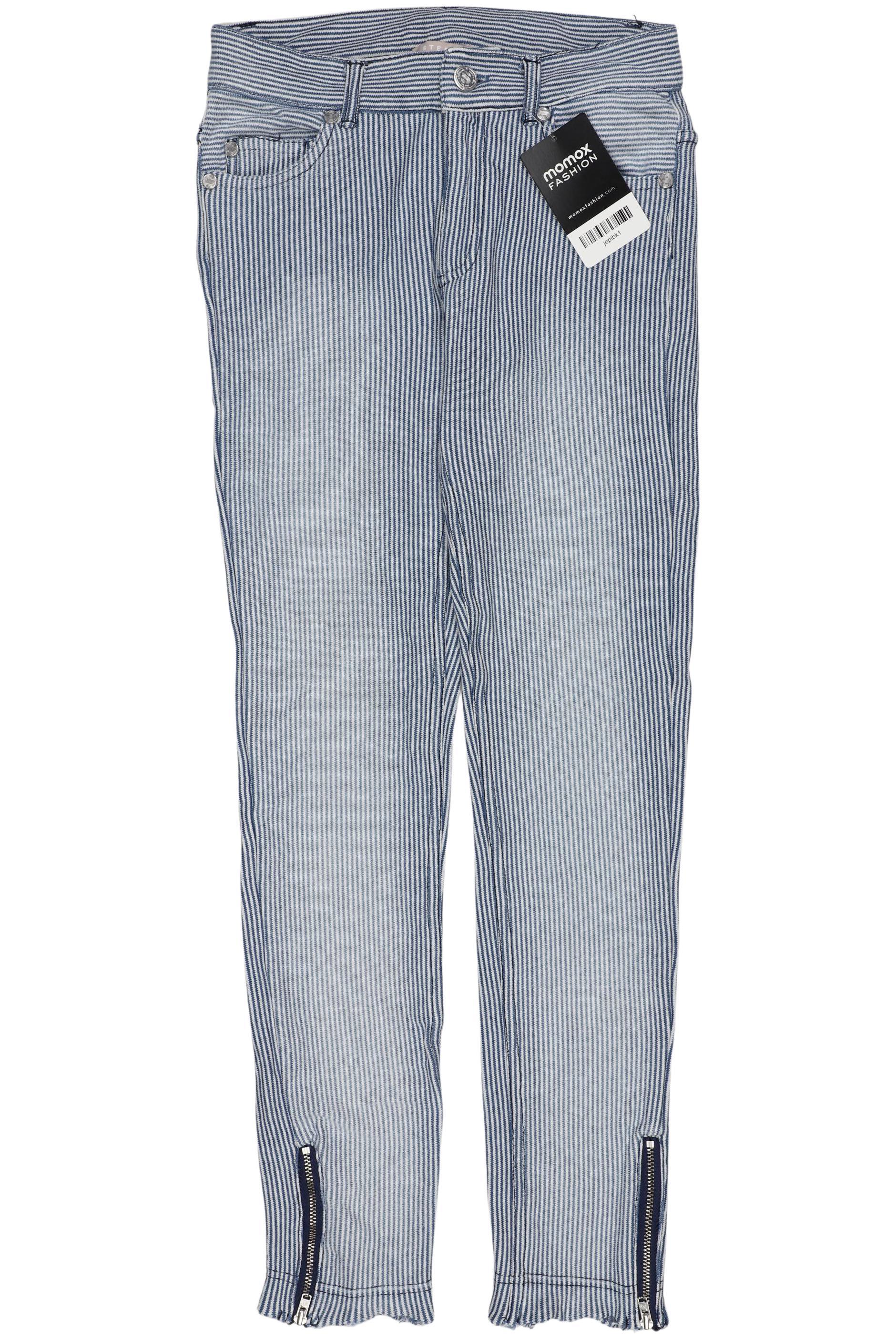 

Stefanel Damen Stoffhose, blau, Gr. 0