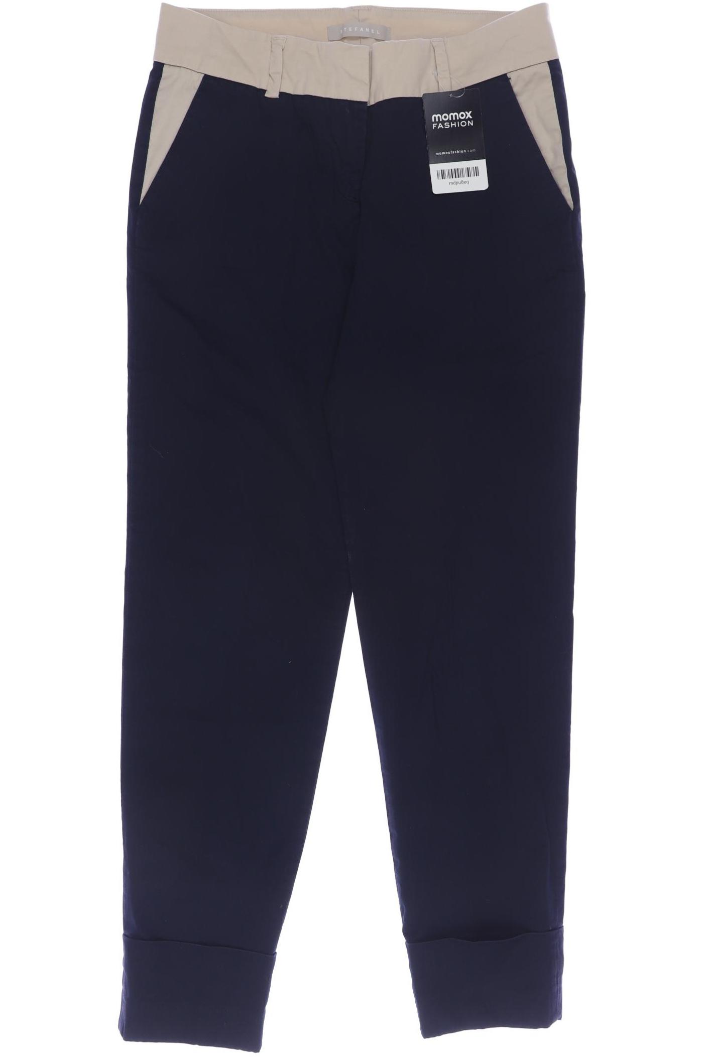 

Stefanel Damen Stoffhose, marineblau, Gr. 32