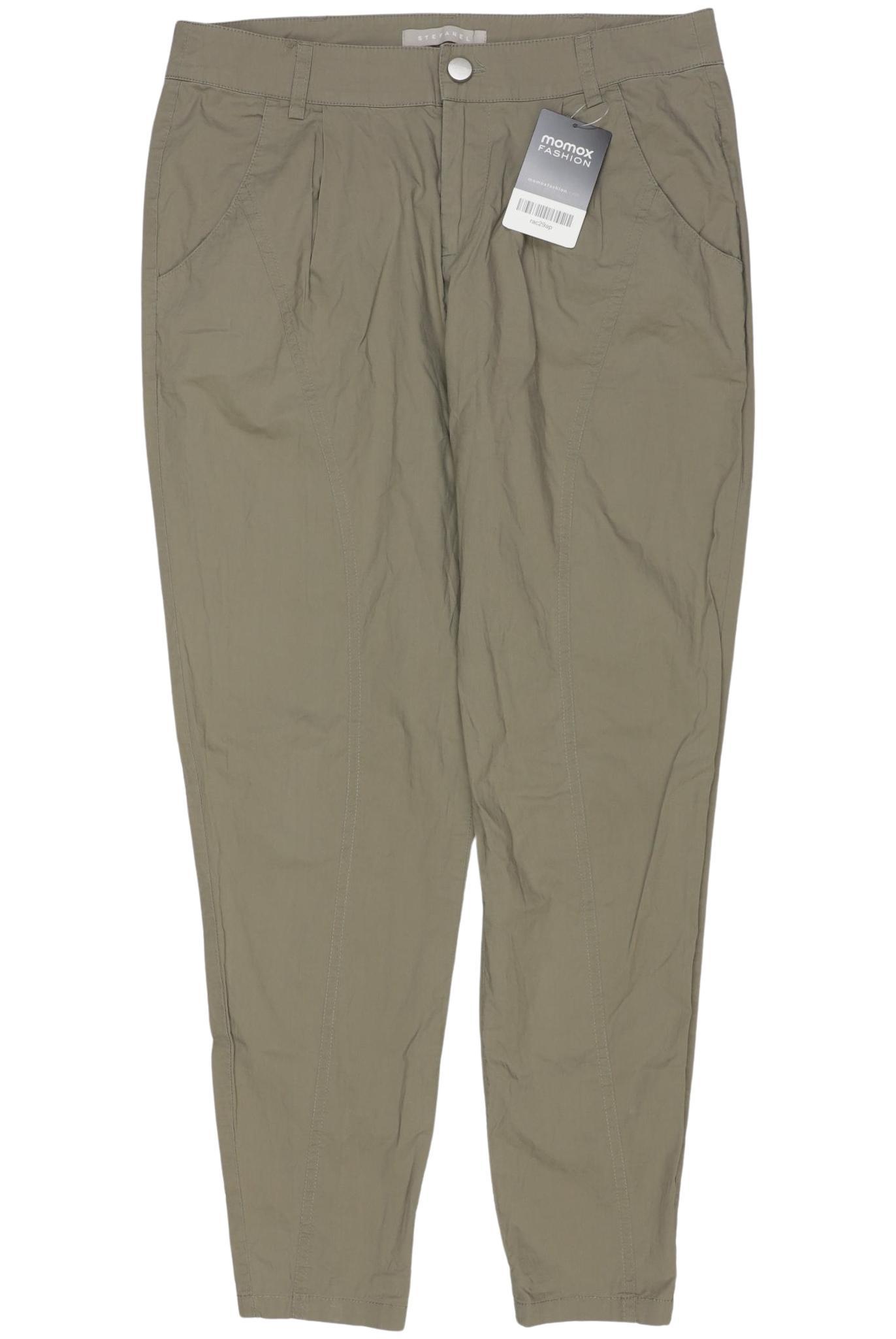 

Stefanel Damen Stoffhose, grün, Gr. 36