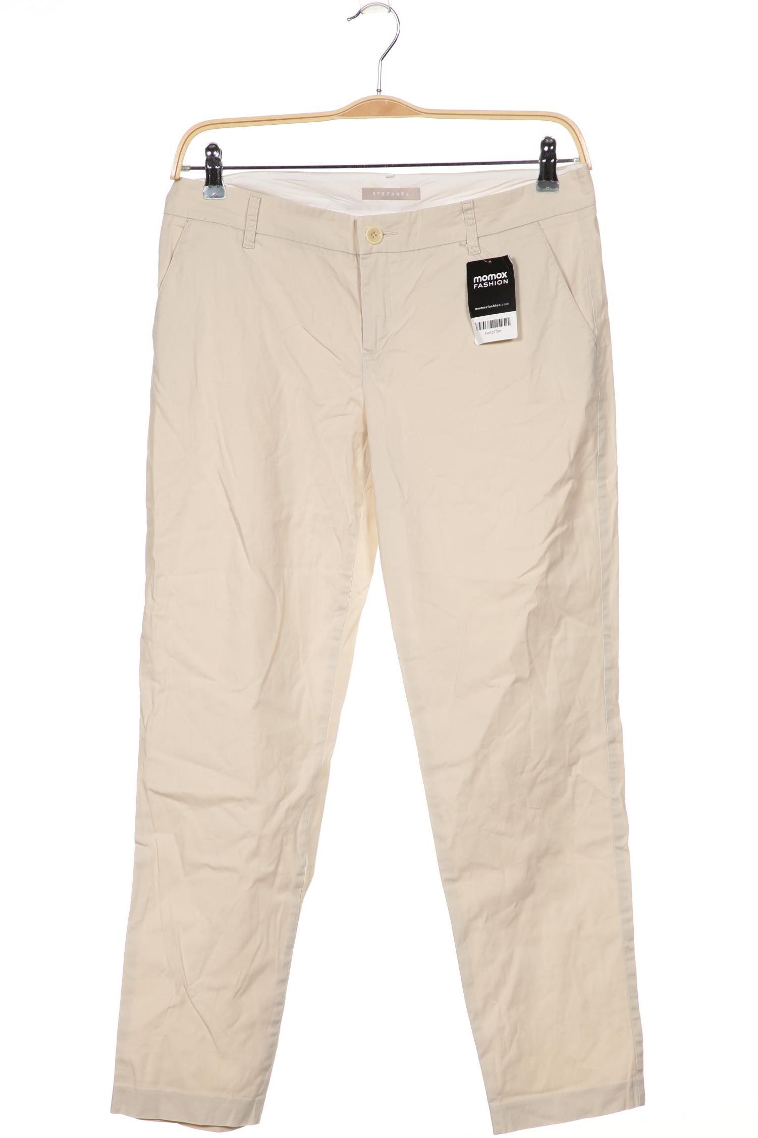 

Stefanel Damen Stoffhose, beige, Gr. 48