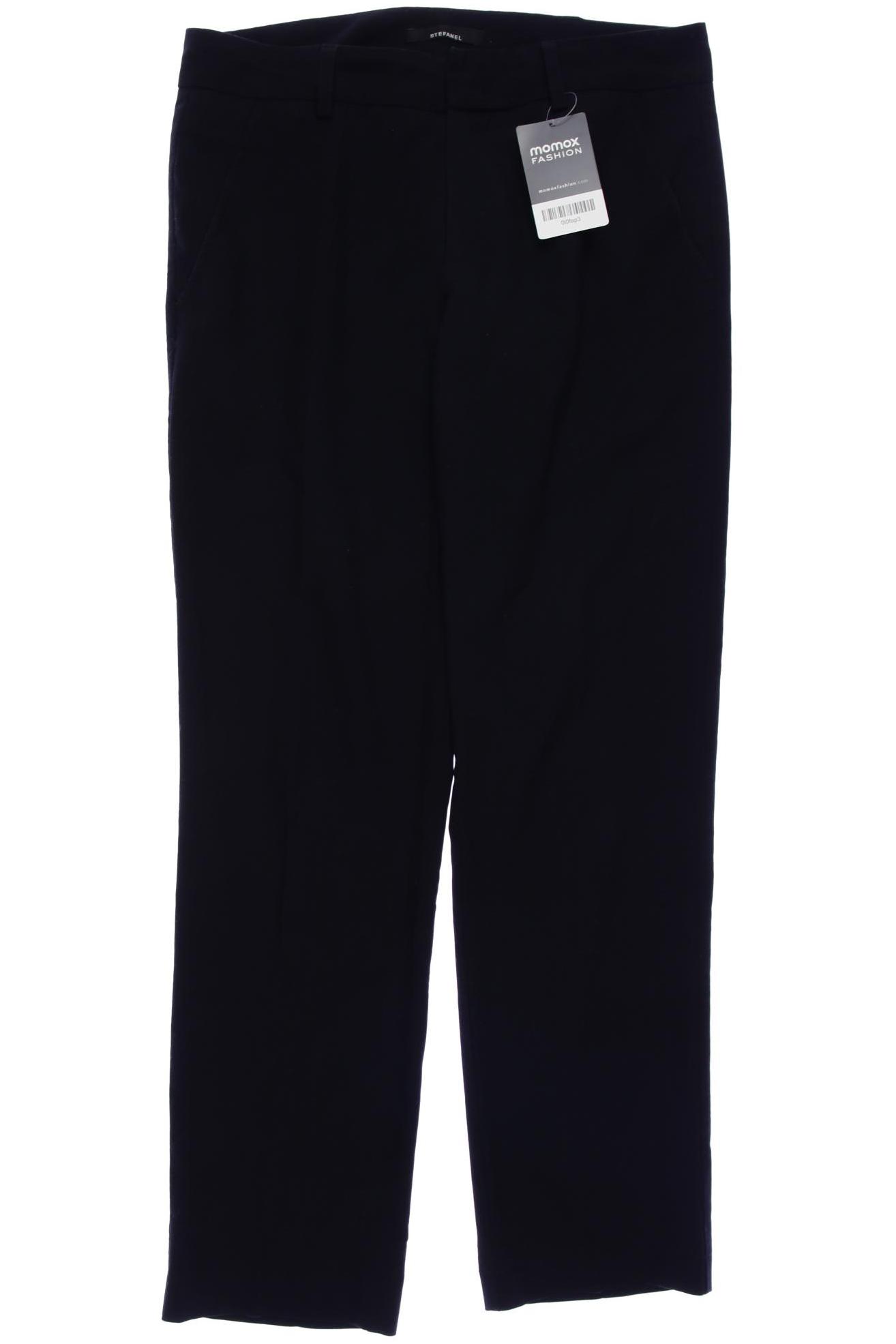 

Stefanel Damen Stoffhose, schwarz, Gr. 38
