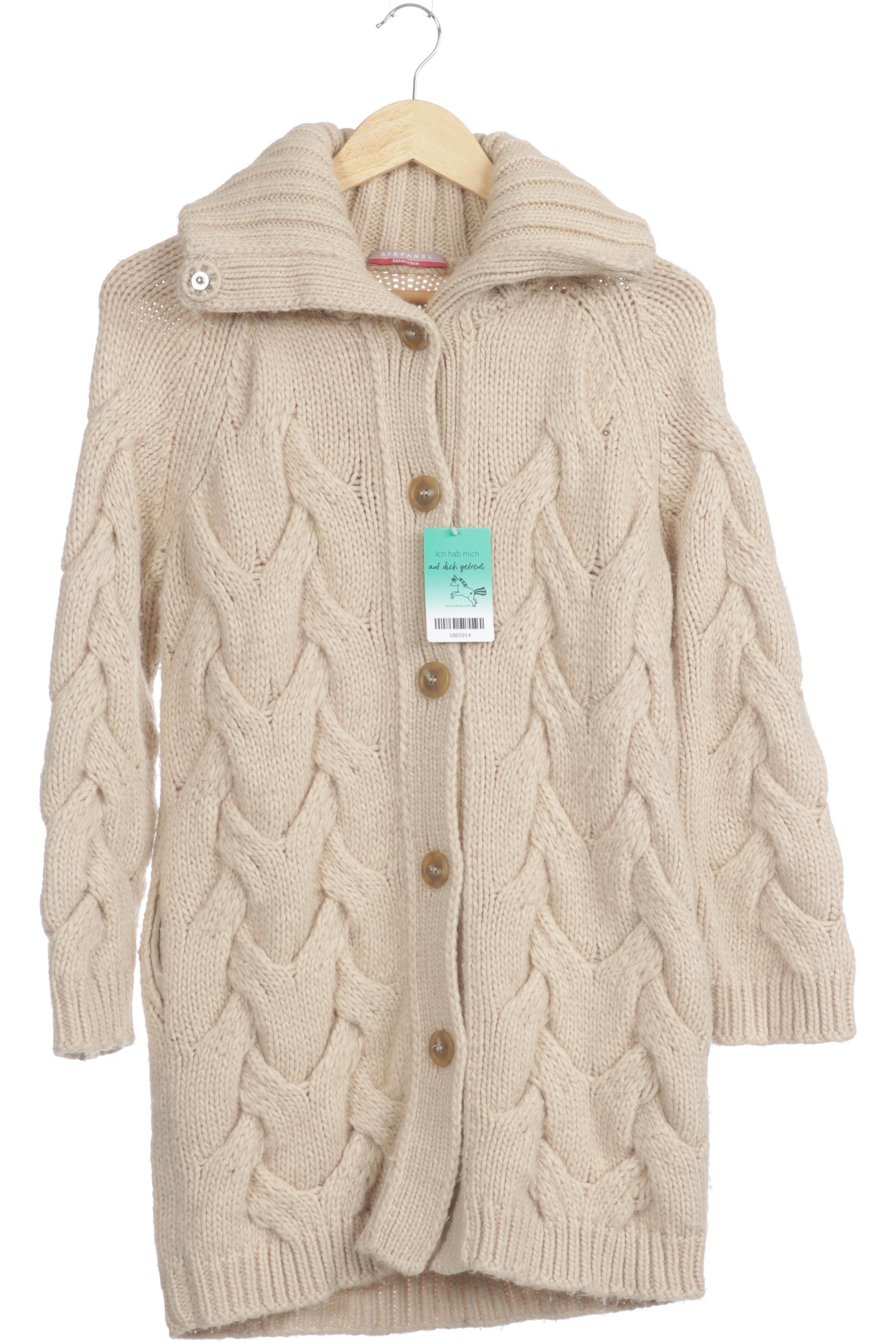 

Stefanel Damen Strickjacke, beige, Gr.