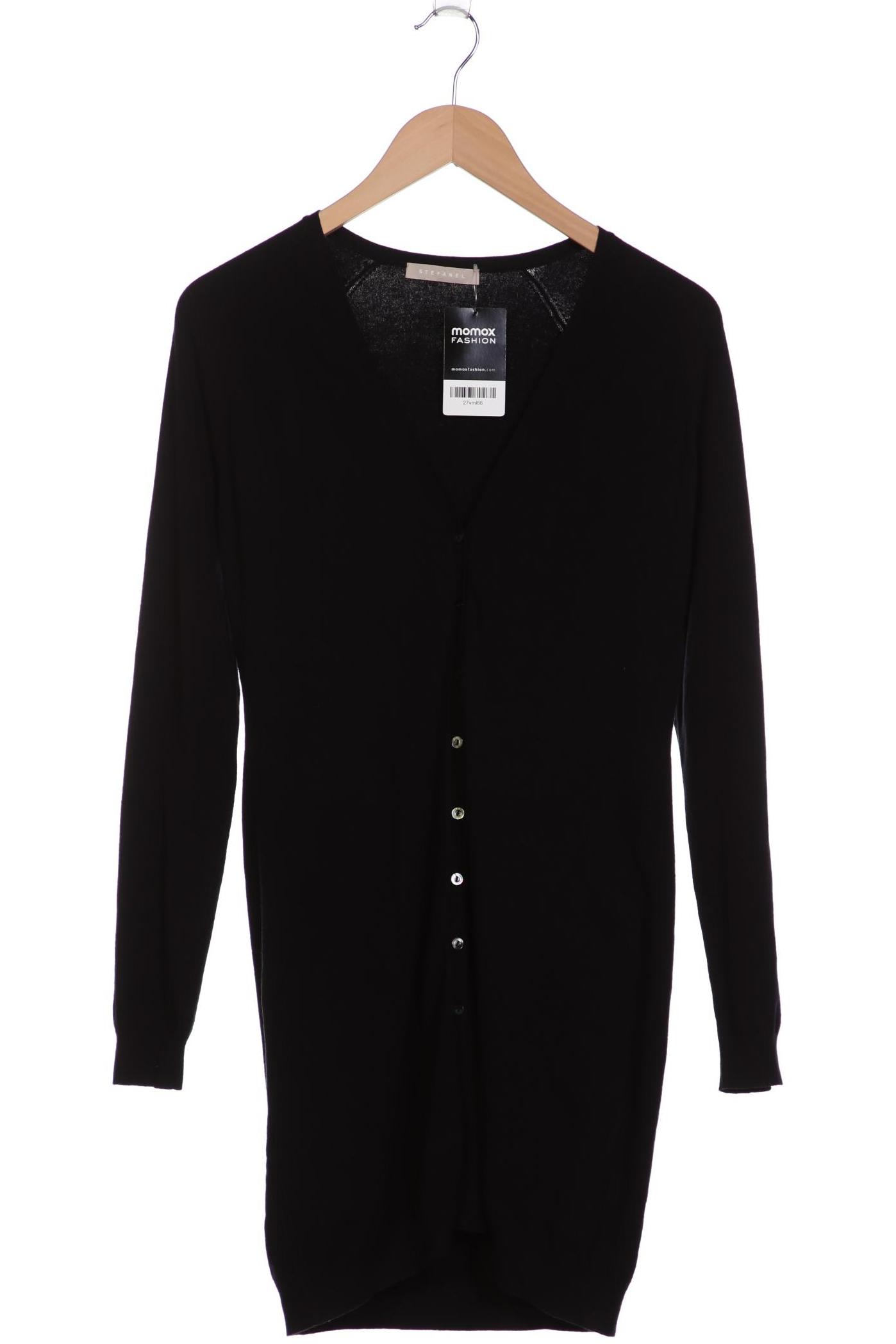 

Stefanel Damen Strickjacke, schwarz, Gr. 38