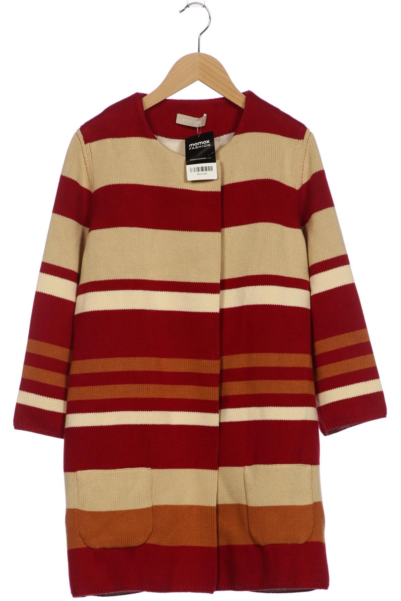 

Stefanel Damen Strickjacke, bordeaux, Gr. 38