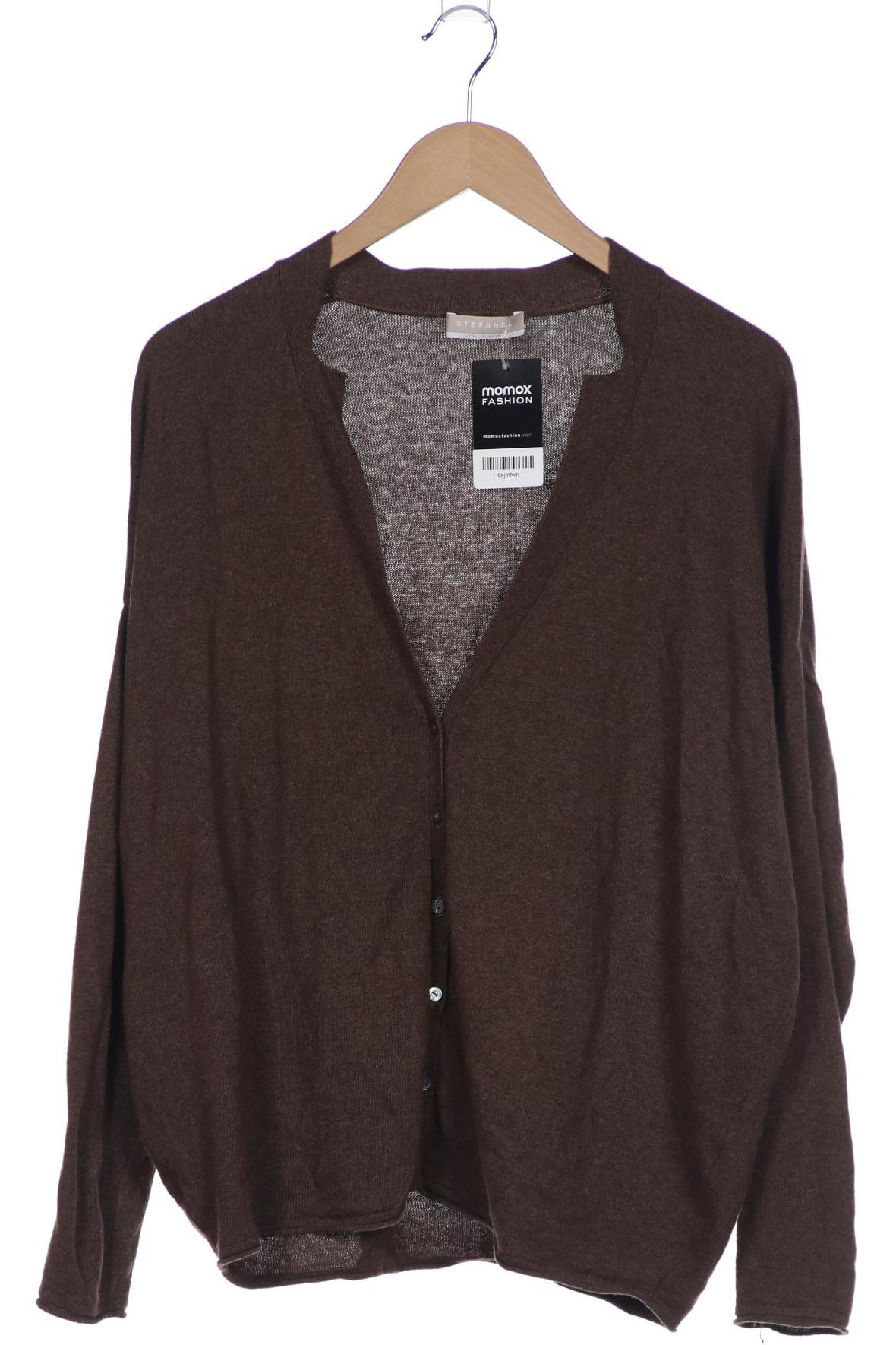 

Stefanel Damen Strickjacke, braun, Gr. 42